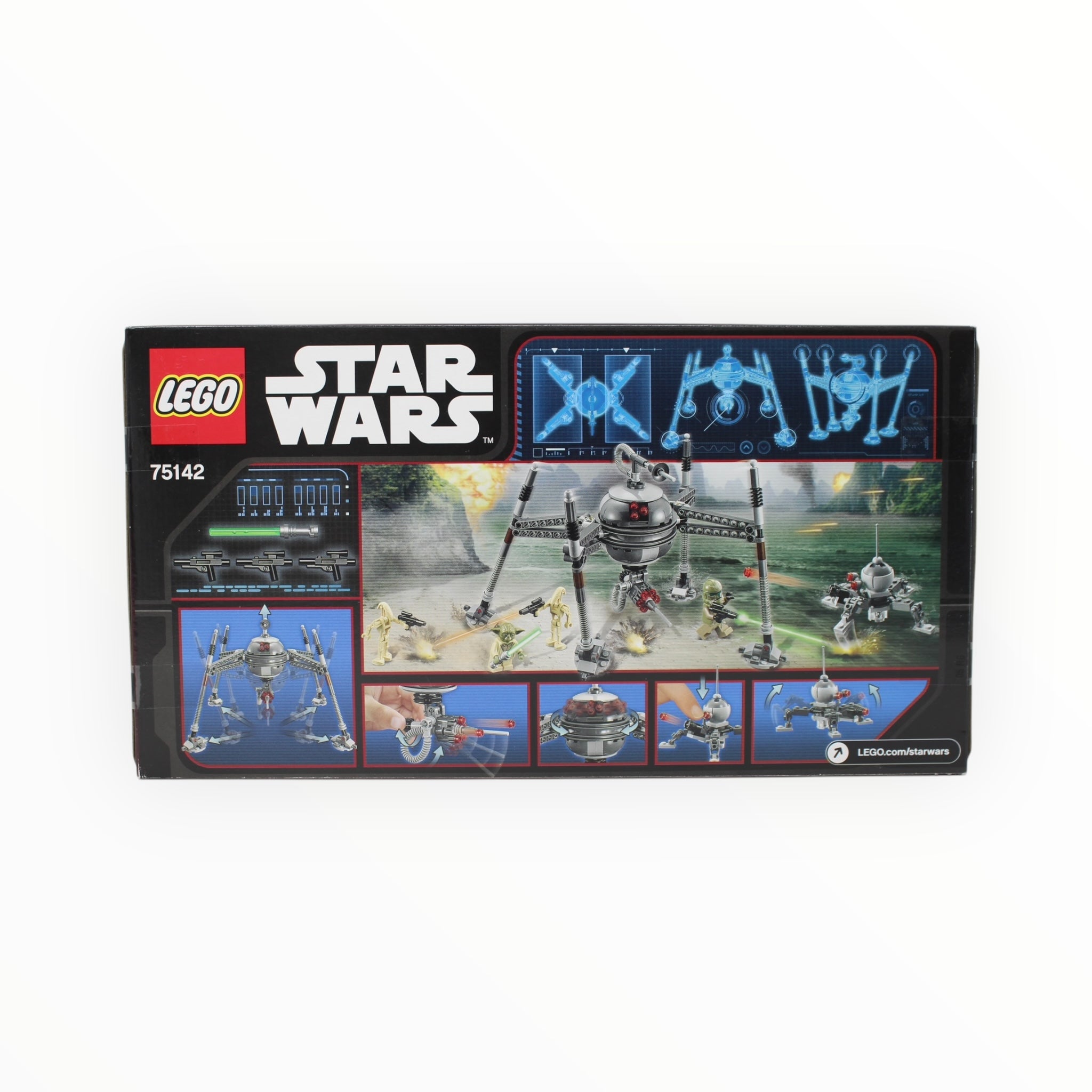 Retired Set 75142 Star Wars Homing Spider Droid
