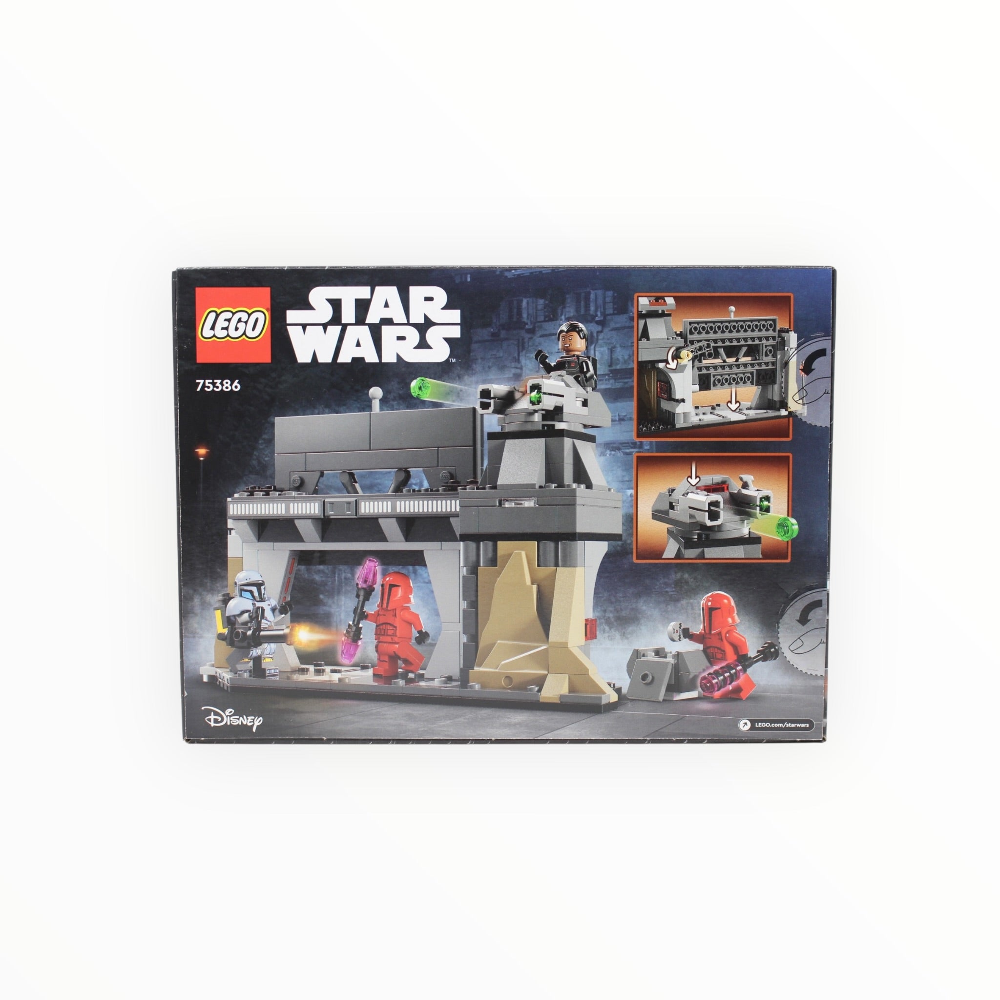 Retired Set 75386 Star Wars Paz Vizsla and Moff Gideon Battle