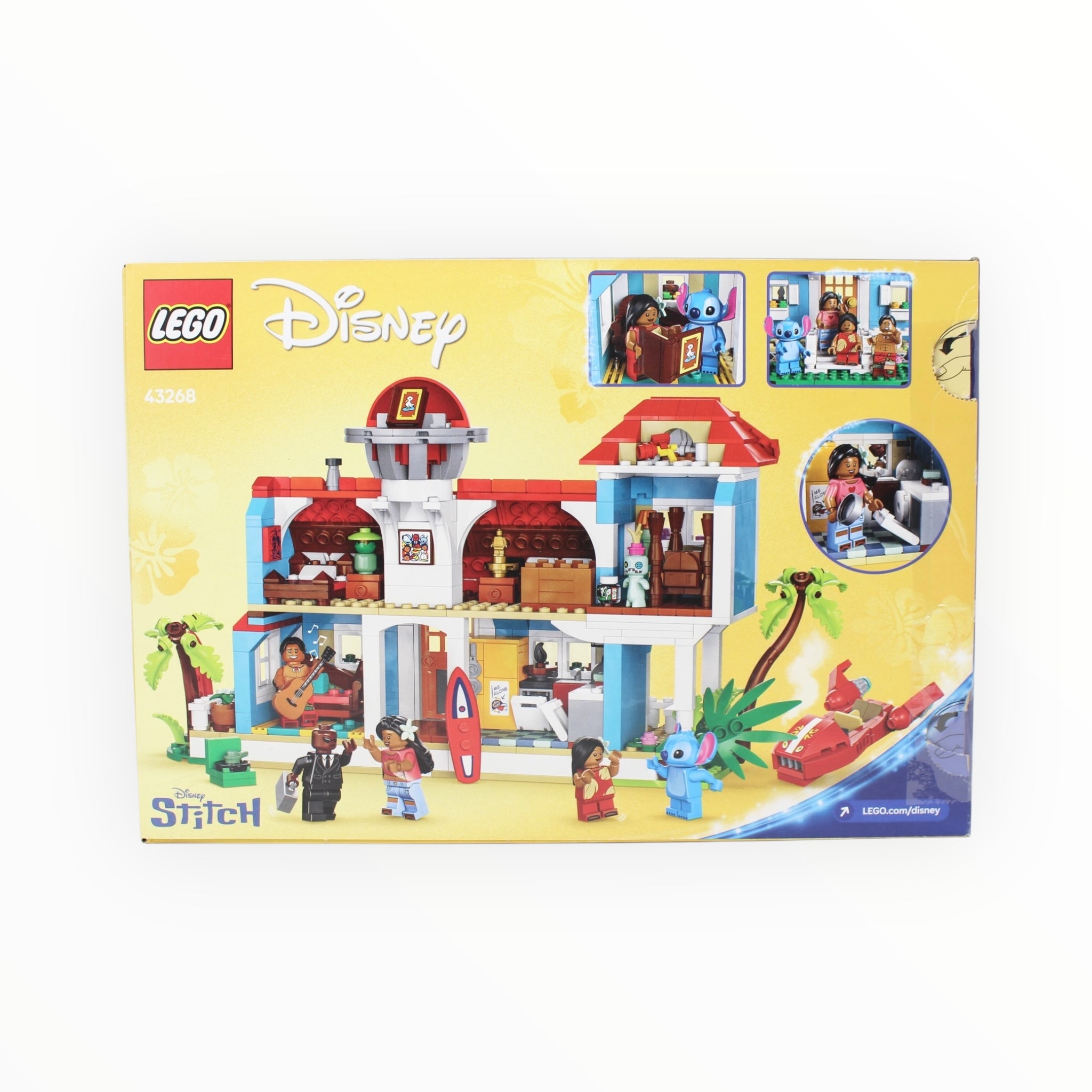 Certified Used Set 43268 Disney Lilo and Stitch Beach House