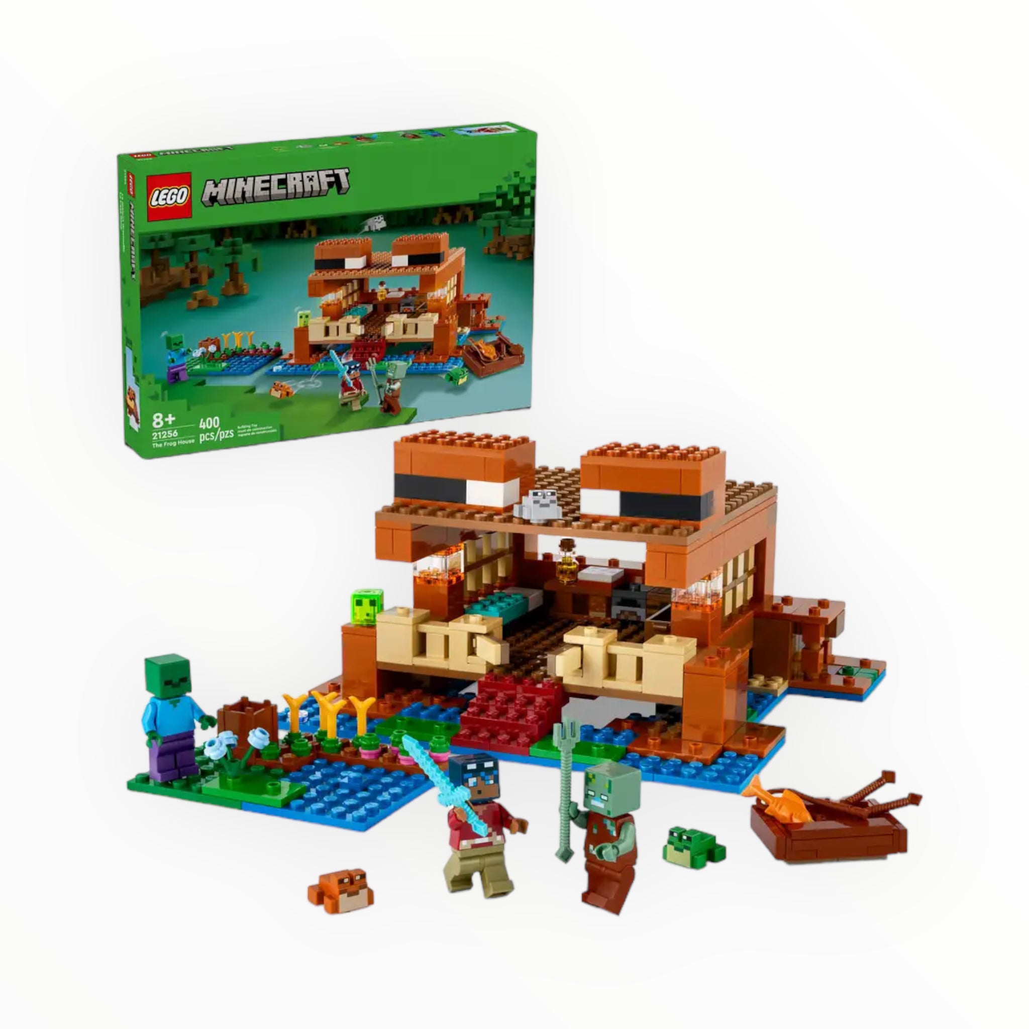 21256 Minecraft The Frog House