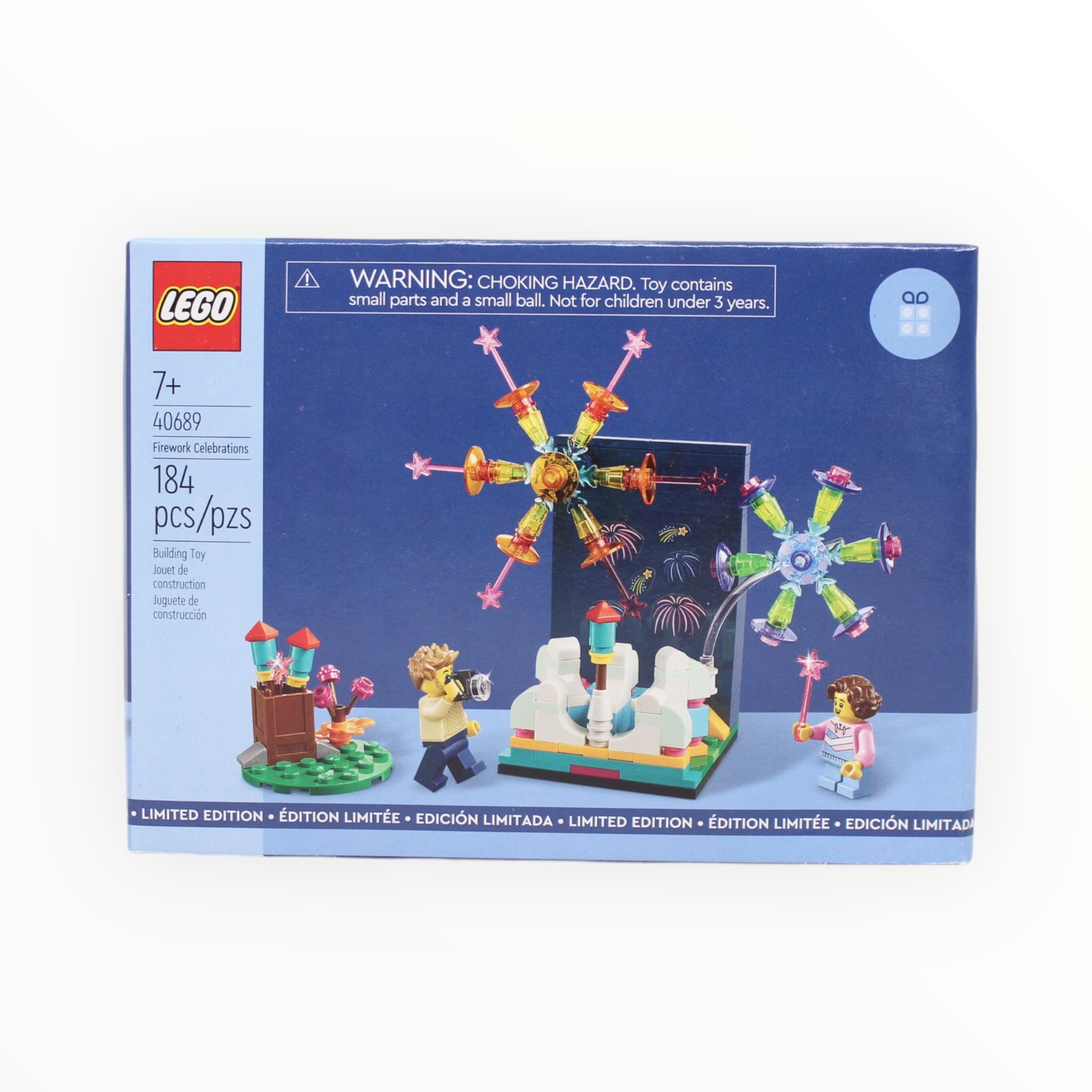 Retired Set 40689 LEGO Fireworks Celebration (damaged box)