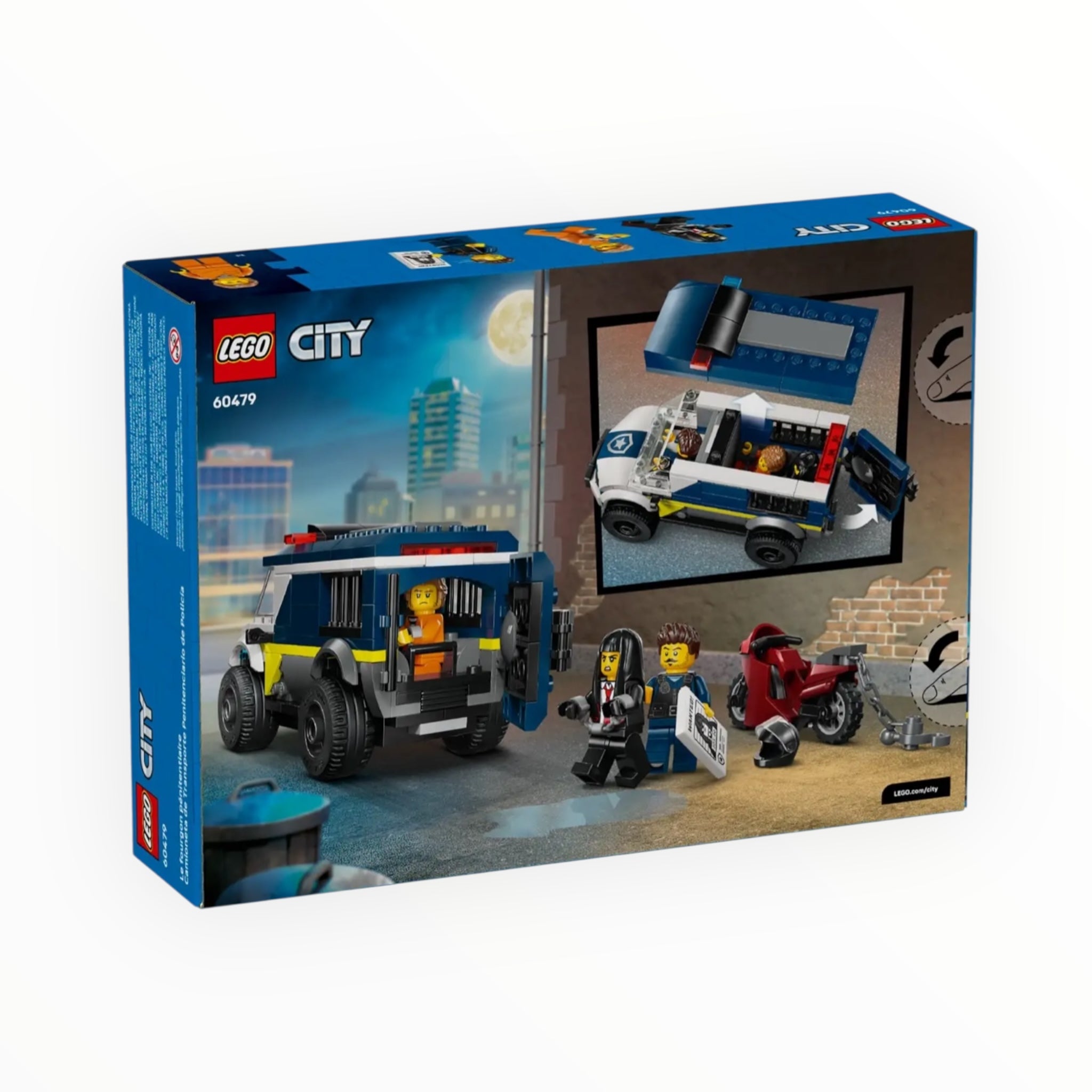 60479 City Police Prisoner Transport Van