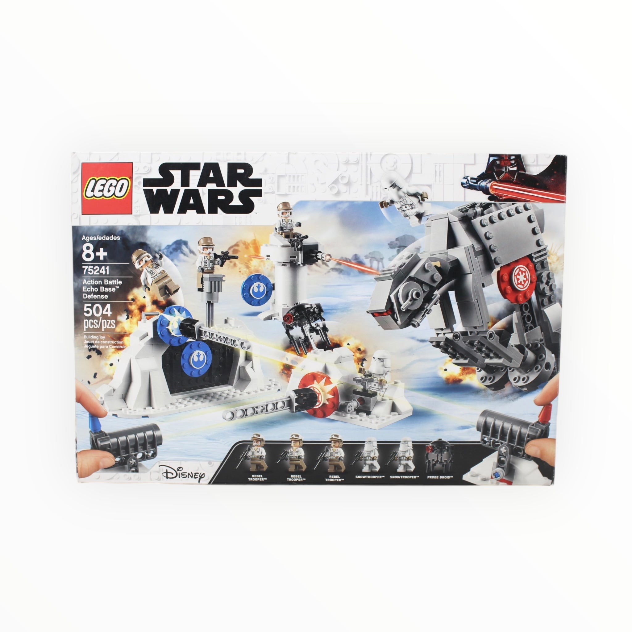 Certified Used Set 75241 Star Wars Action Battle Echo Base Defense (most bags sealed)