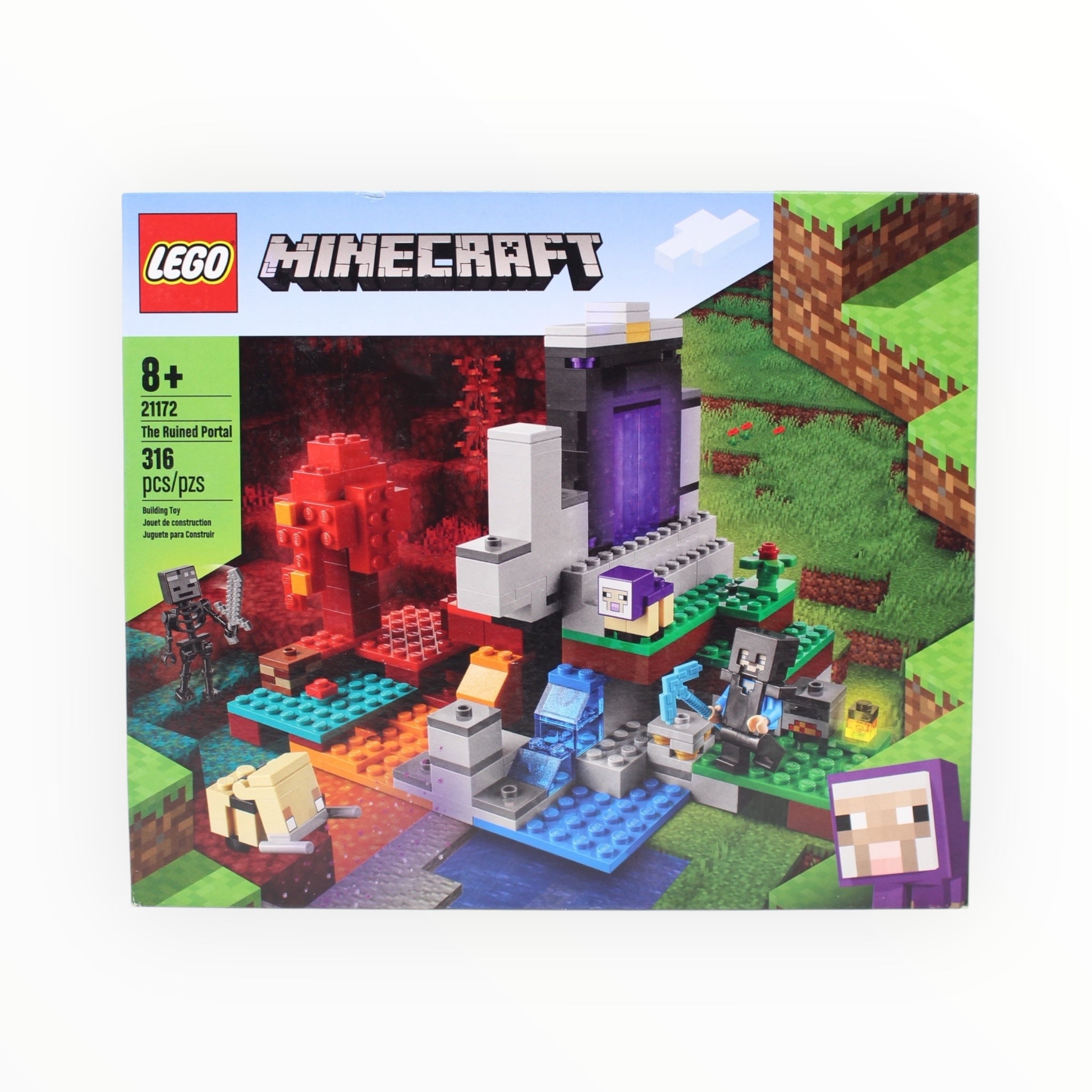 Retired Set 21172 Minecraft The Ruined Portal