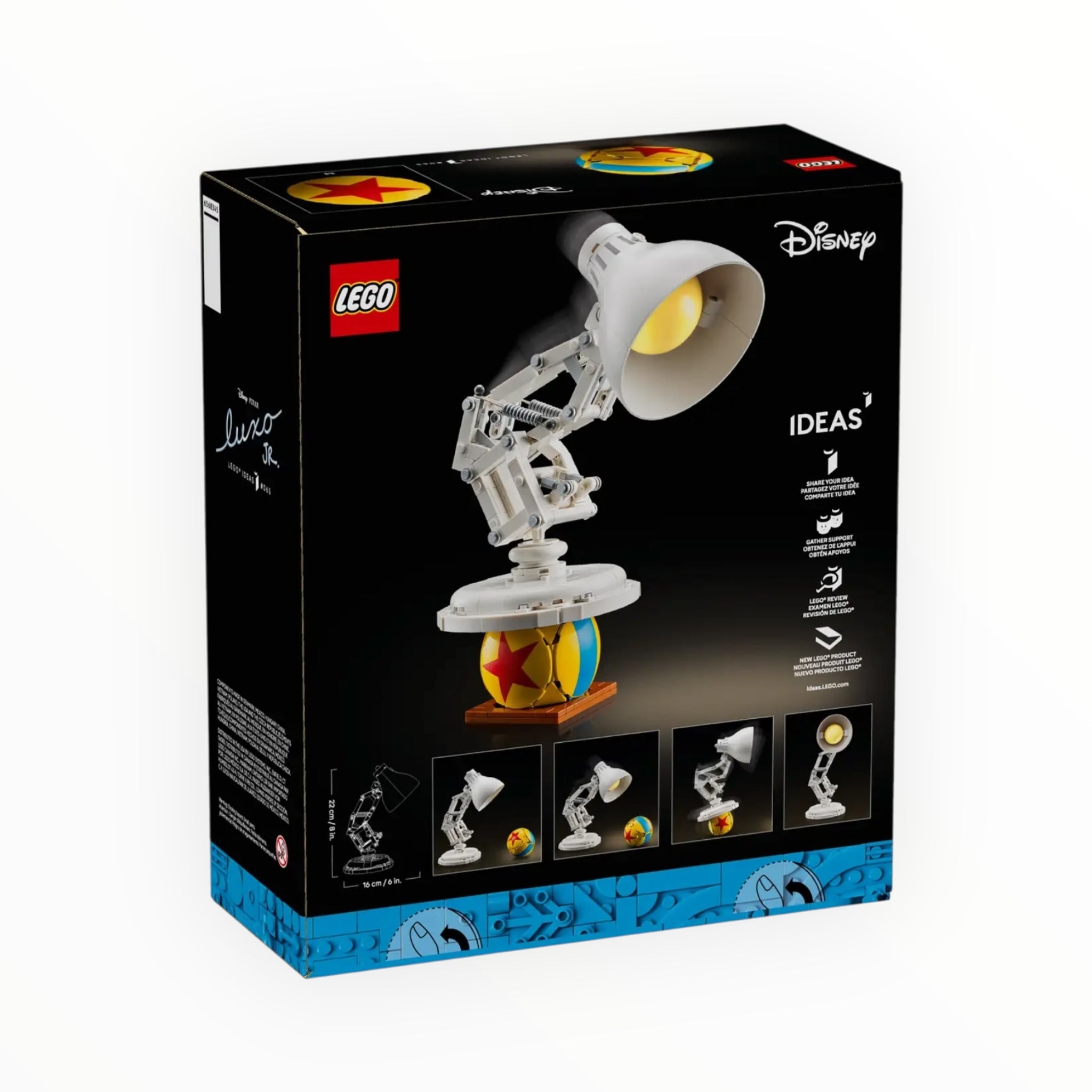 21357 LEGO Ideas Disney Pixar Luxo Jr.