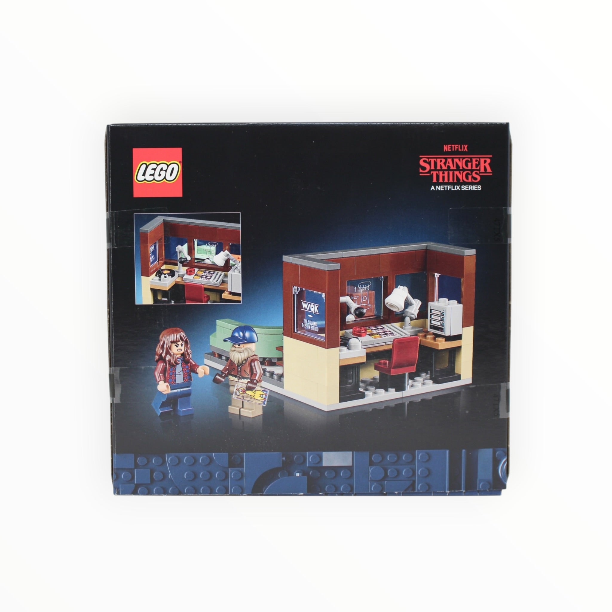 Retired Set 40891 Stranger Things WSQK Radio Station