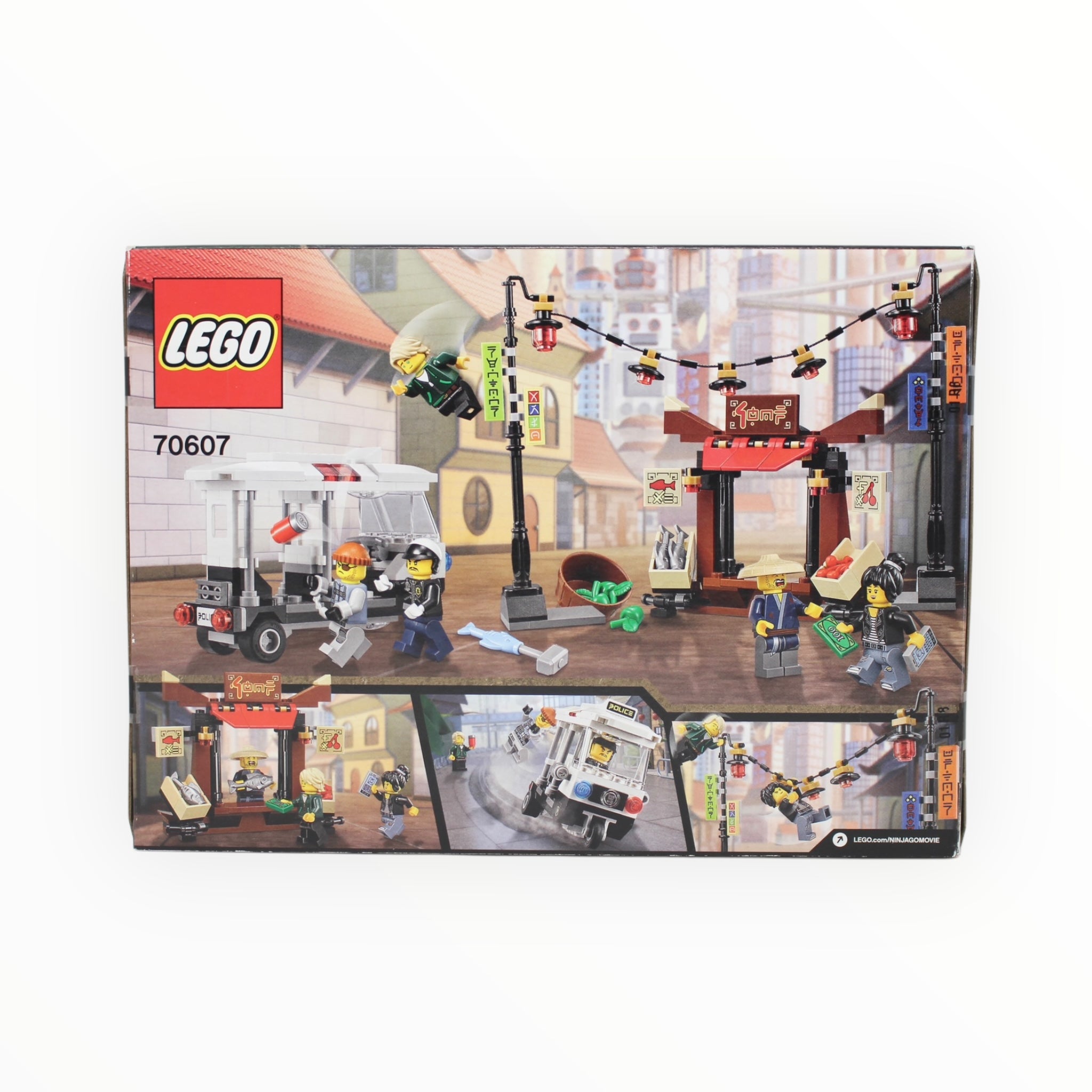 Retired Set 70607 The Ninjago Movie Ninjago City Chase