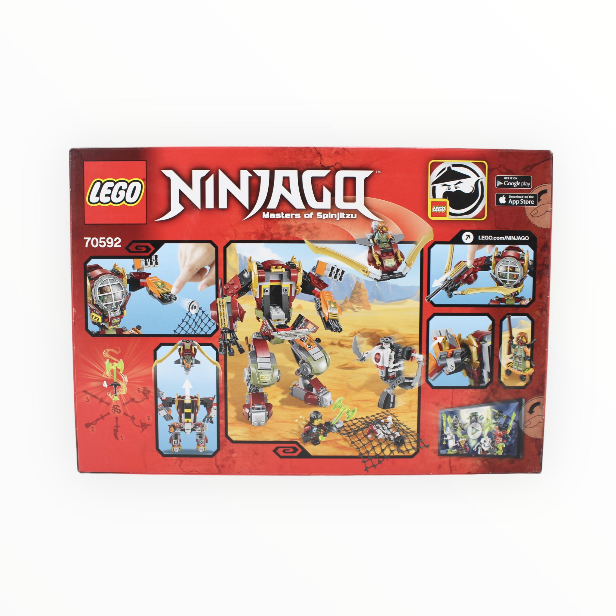 Retired Set 70592 Ninjago Salvage M.E.C.