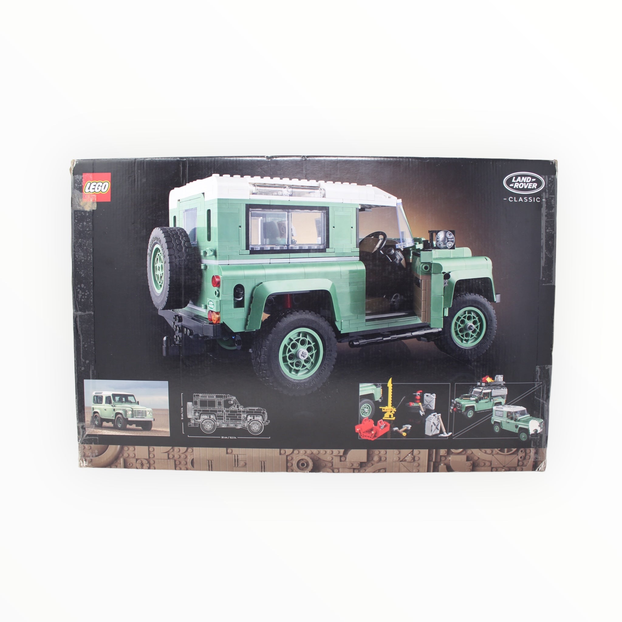 Certified Used Set 10317 Icons Land Rover Classic Defender 90 (open box, sealed bags)
