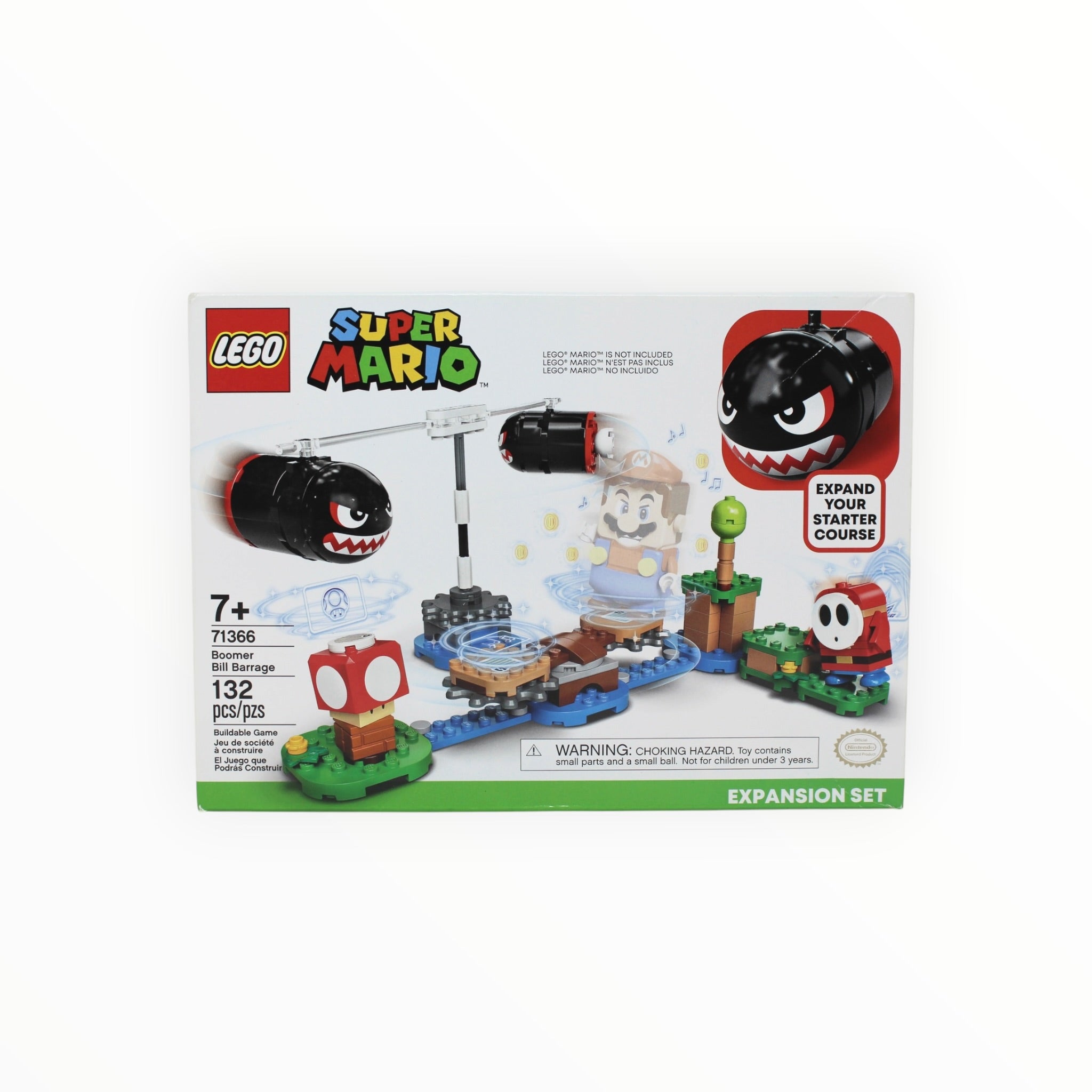 Retired Set 71366 Super Mario Boomer Bill Barrage (slight box damage)