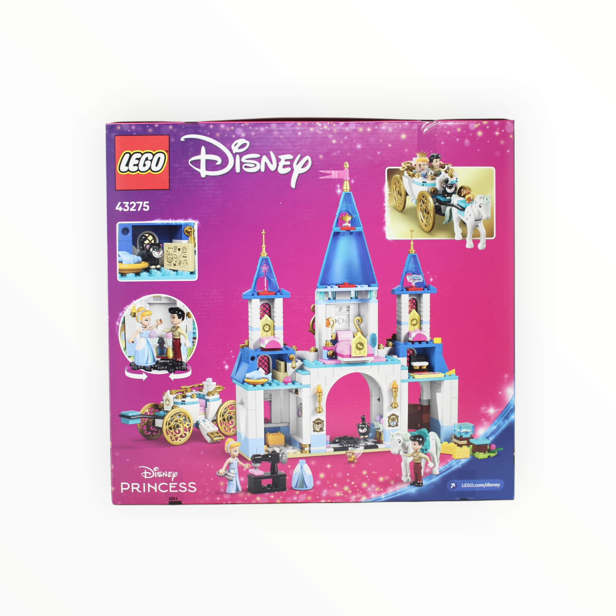 Retired Set 43275 Disney Cinderella’s Castle & Horse Carriage