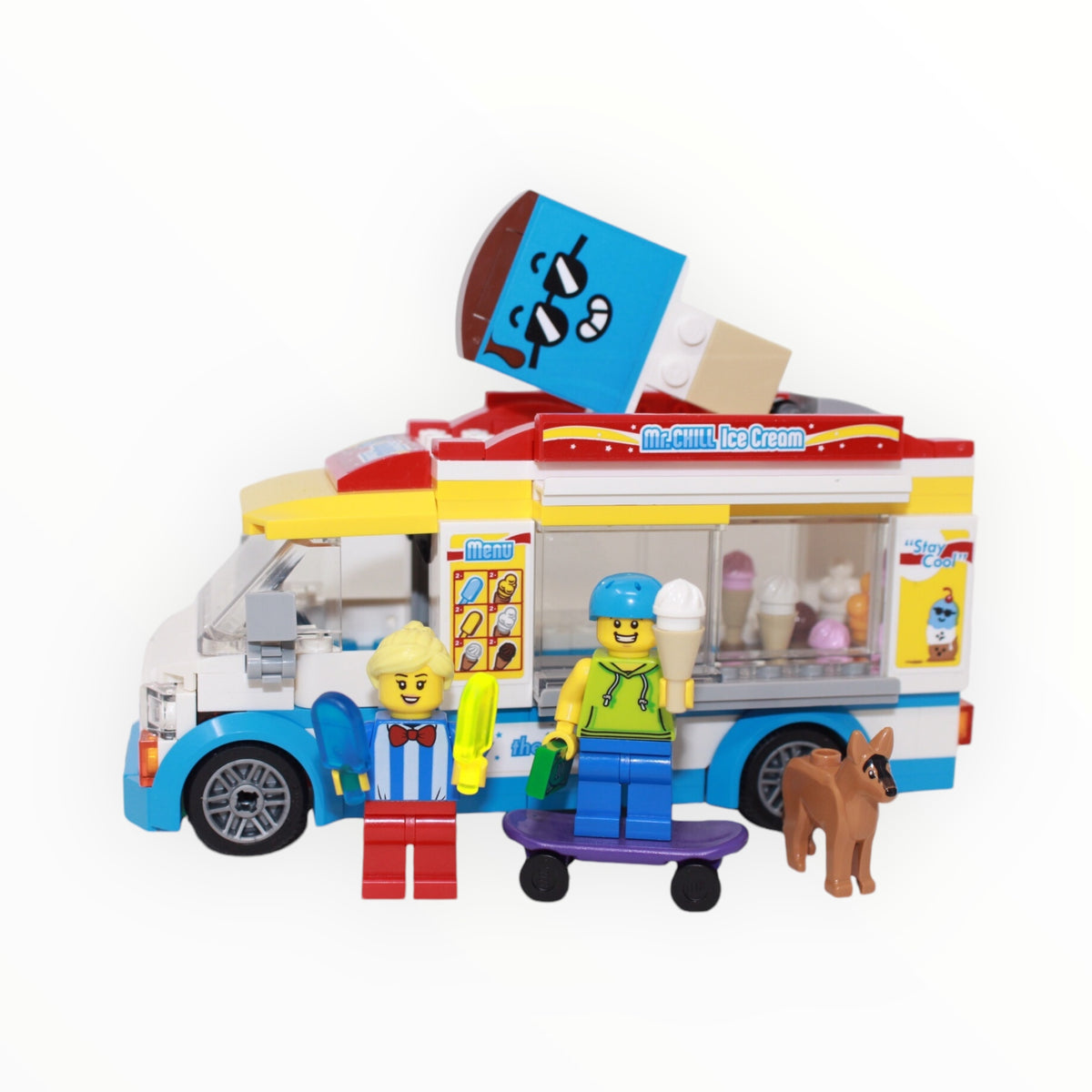 Cream Van Lego Mr Chill Ice Cream Lego Chill Ice Cream Stand MOC