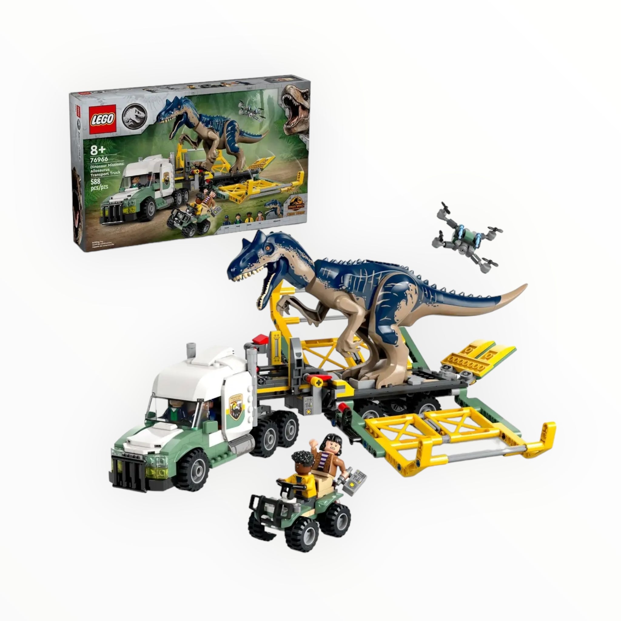 76966 Jurassic World Dinosaur Missions: Allosaurus Transport