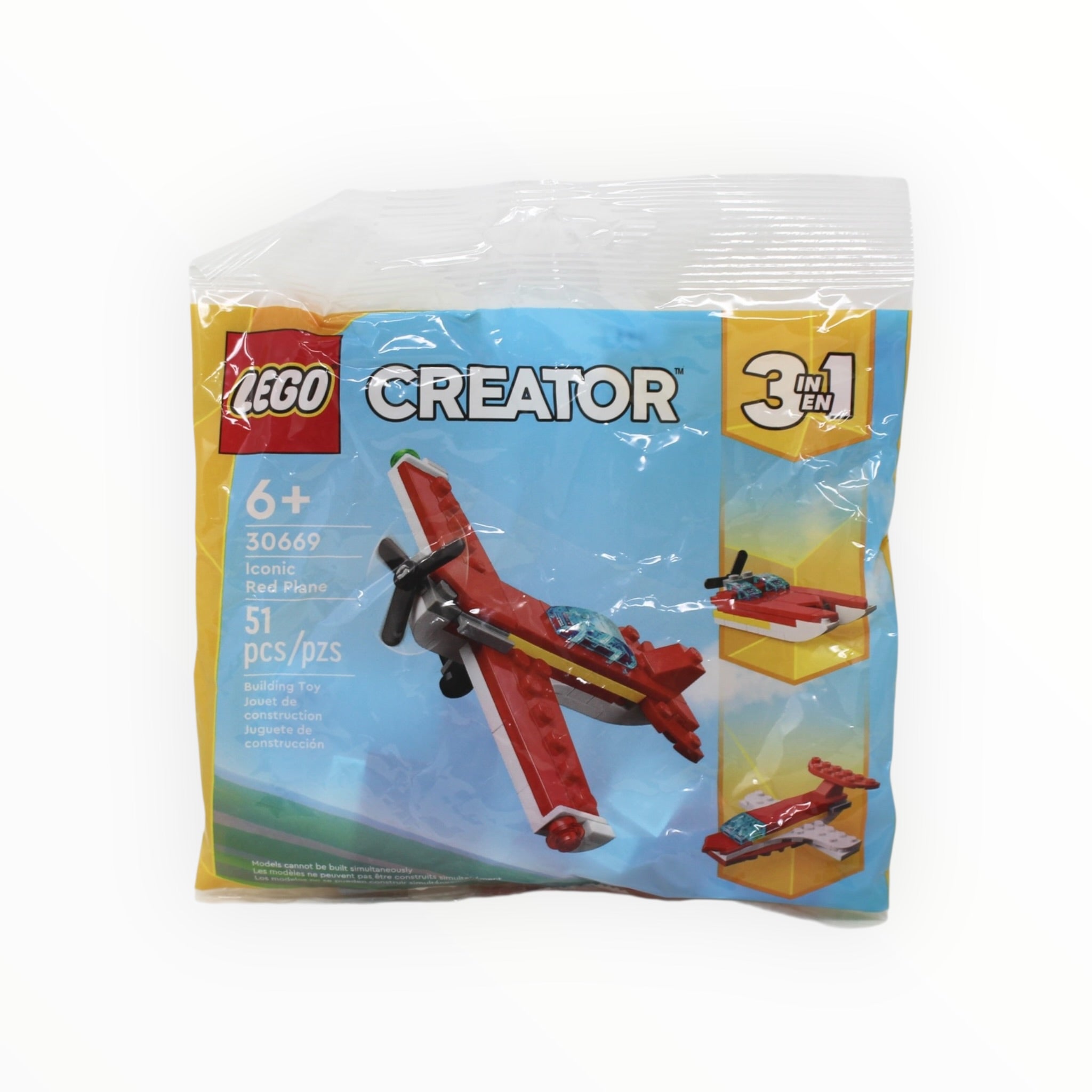 Polybag 30669 Creator Iconic Red Plane