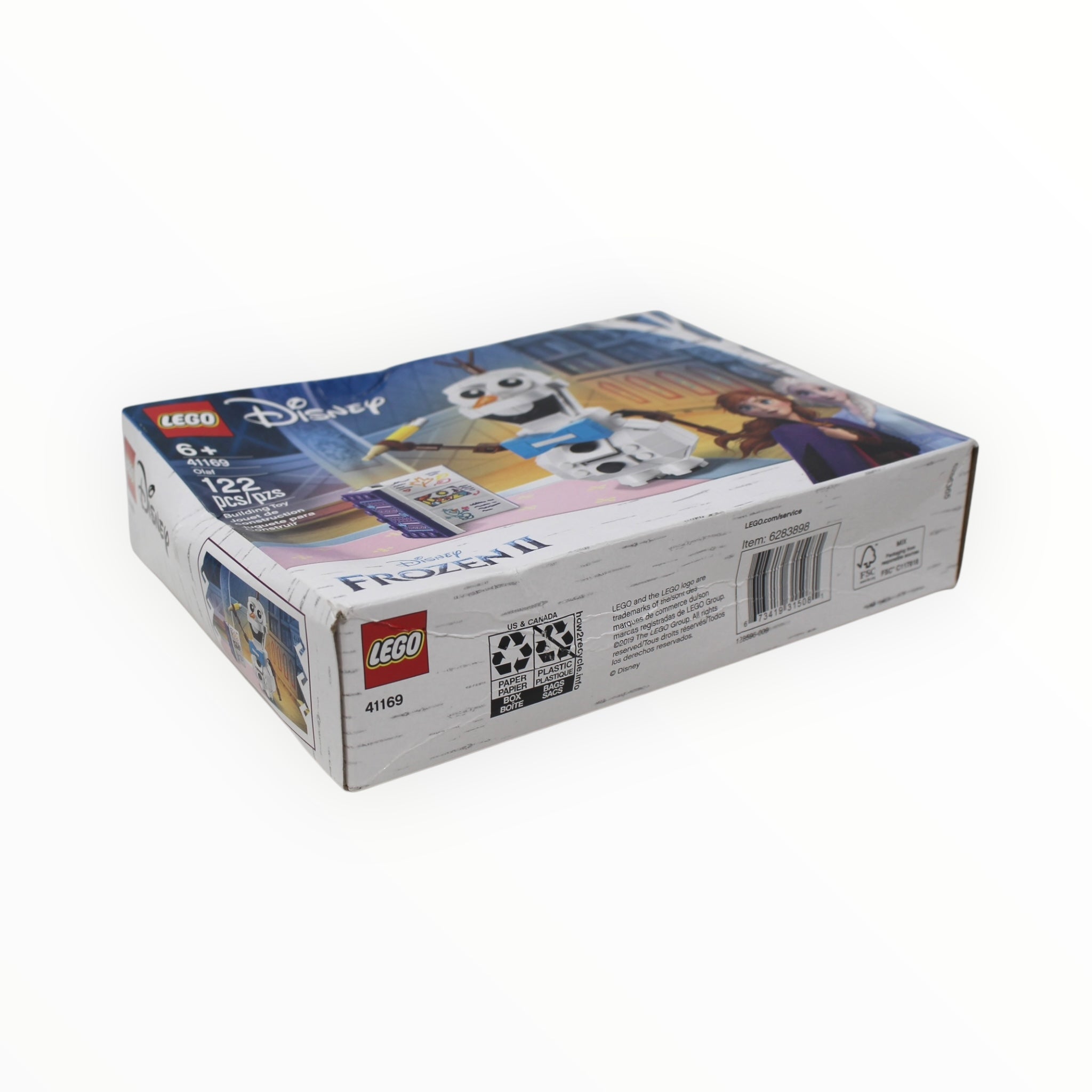 Retired Set 41169 Frozen II Olaf (damaged box)