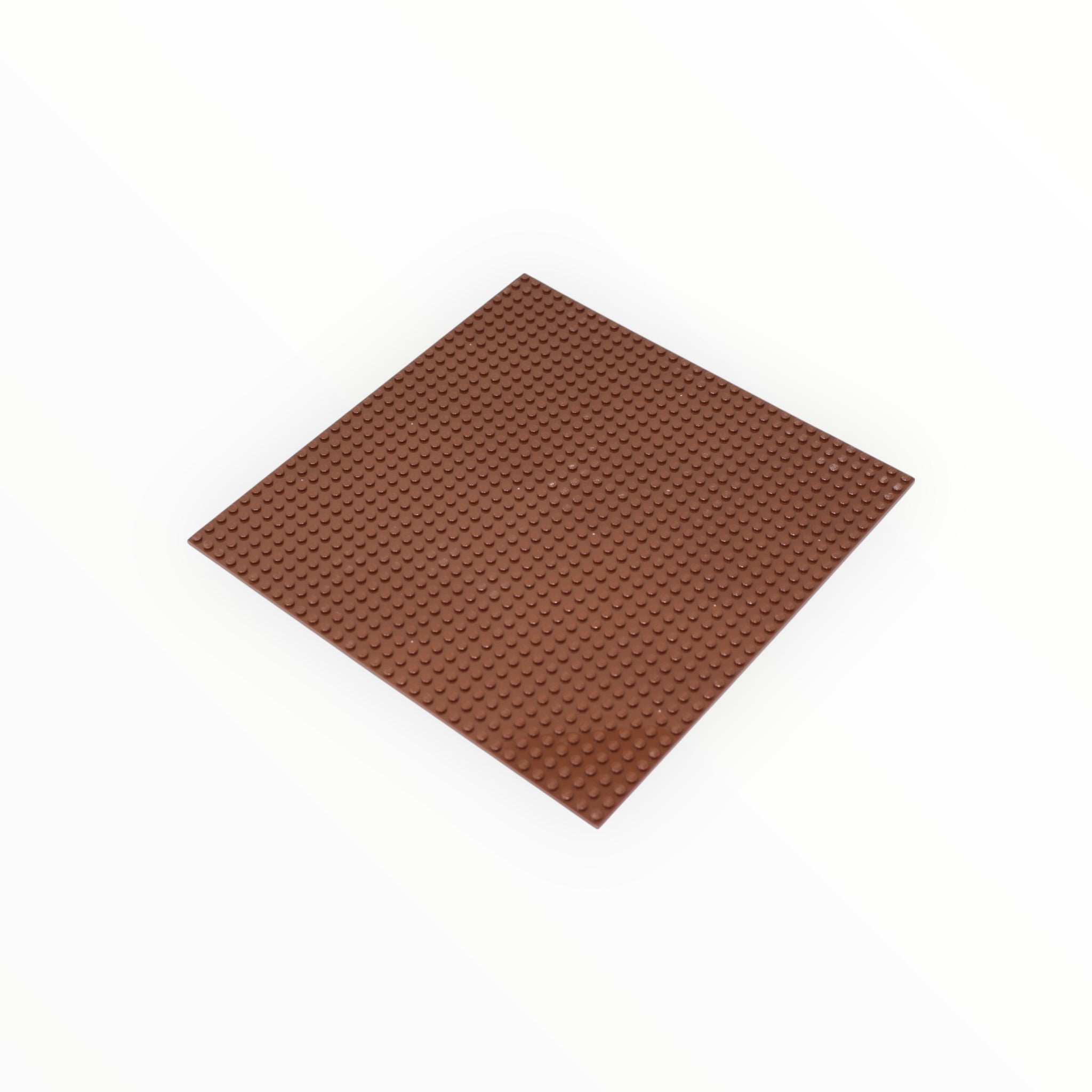 Brown LEGO® Compatible Baseplates 10x10