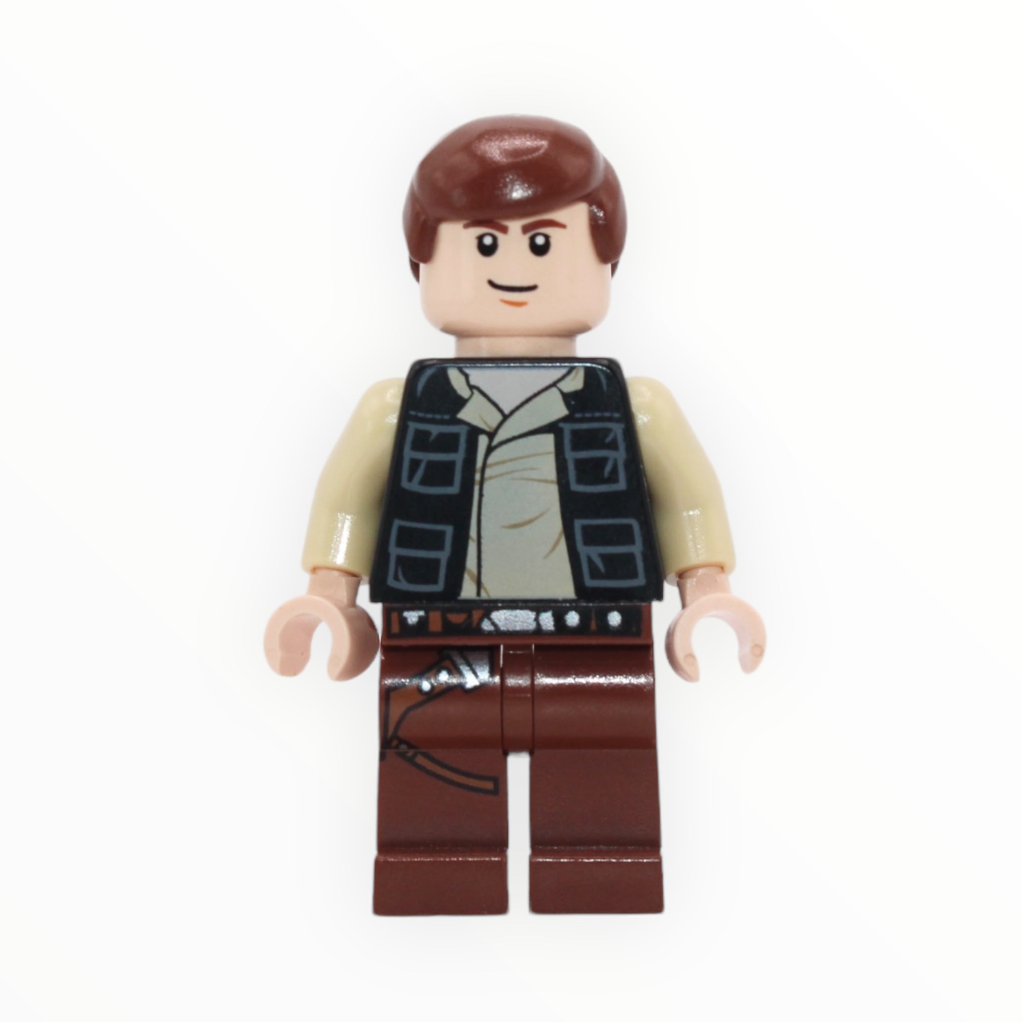 Han Solo (black vest with pockets, reddish brown legs, smooth hair, 2013)
