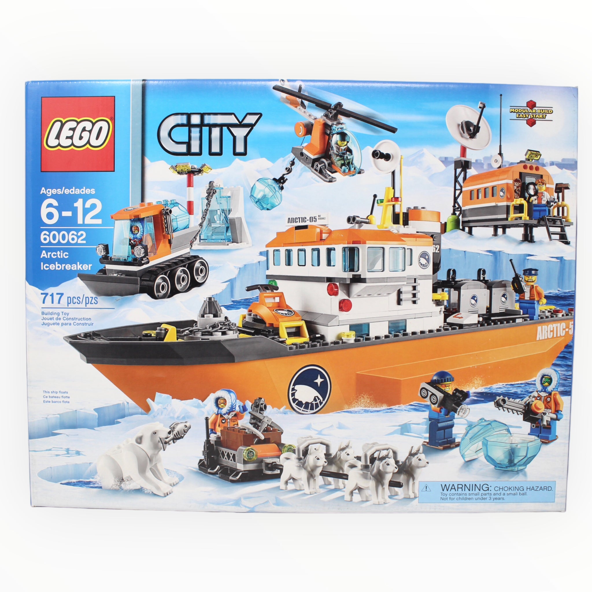 Retired Set 60062 City Arctic Icebreaker