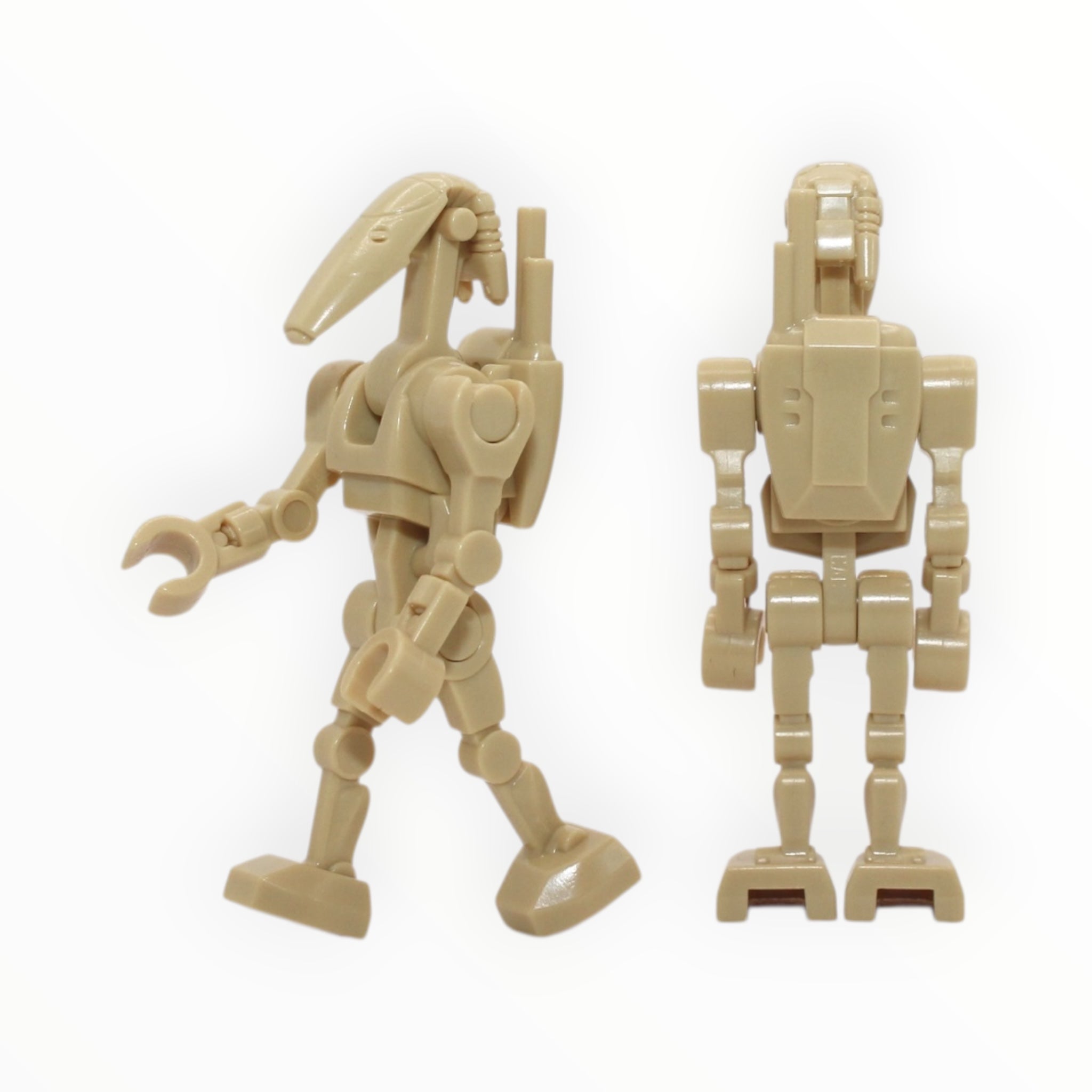 Clone Army Customs - Posable B1 Battle Droid (tan, with backpack)
