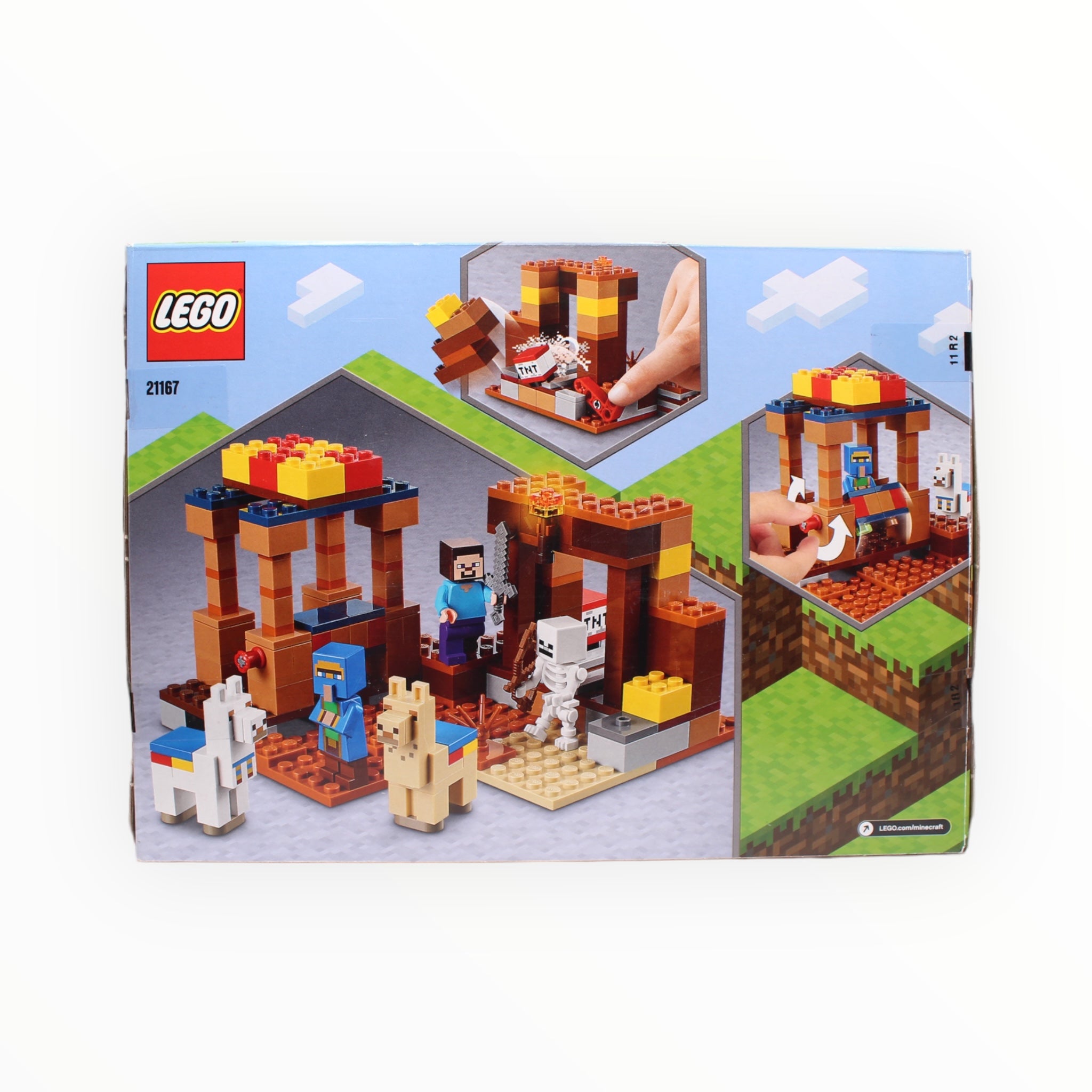 Lego minecraft trading post cheap