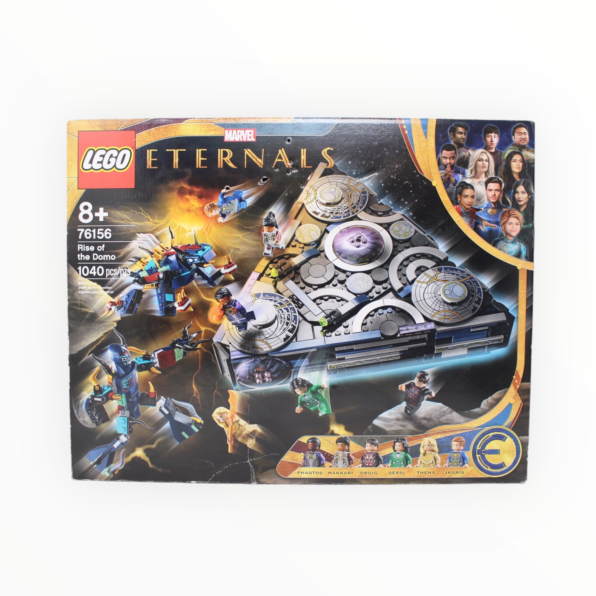 Retired Set 76156 Eternals Rise of the Domo (damaged box)