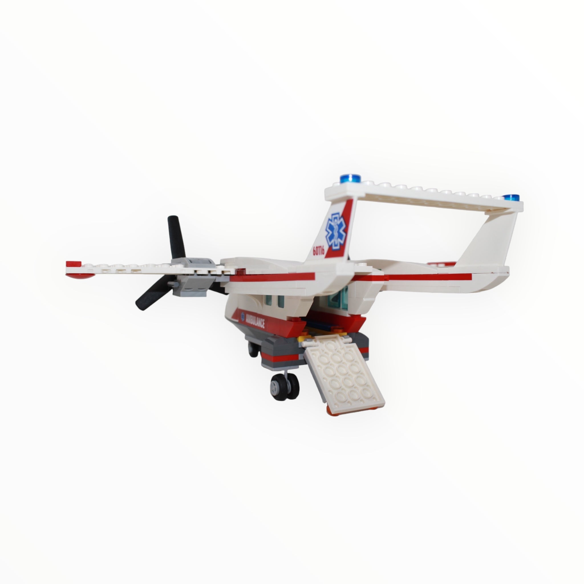 Used Set 60116 City Ambulance Plane