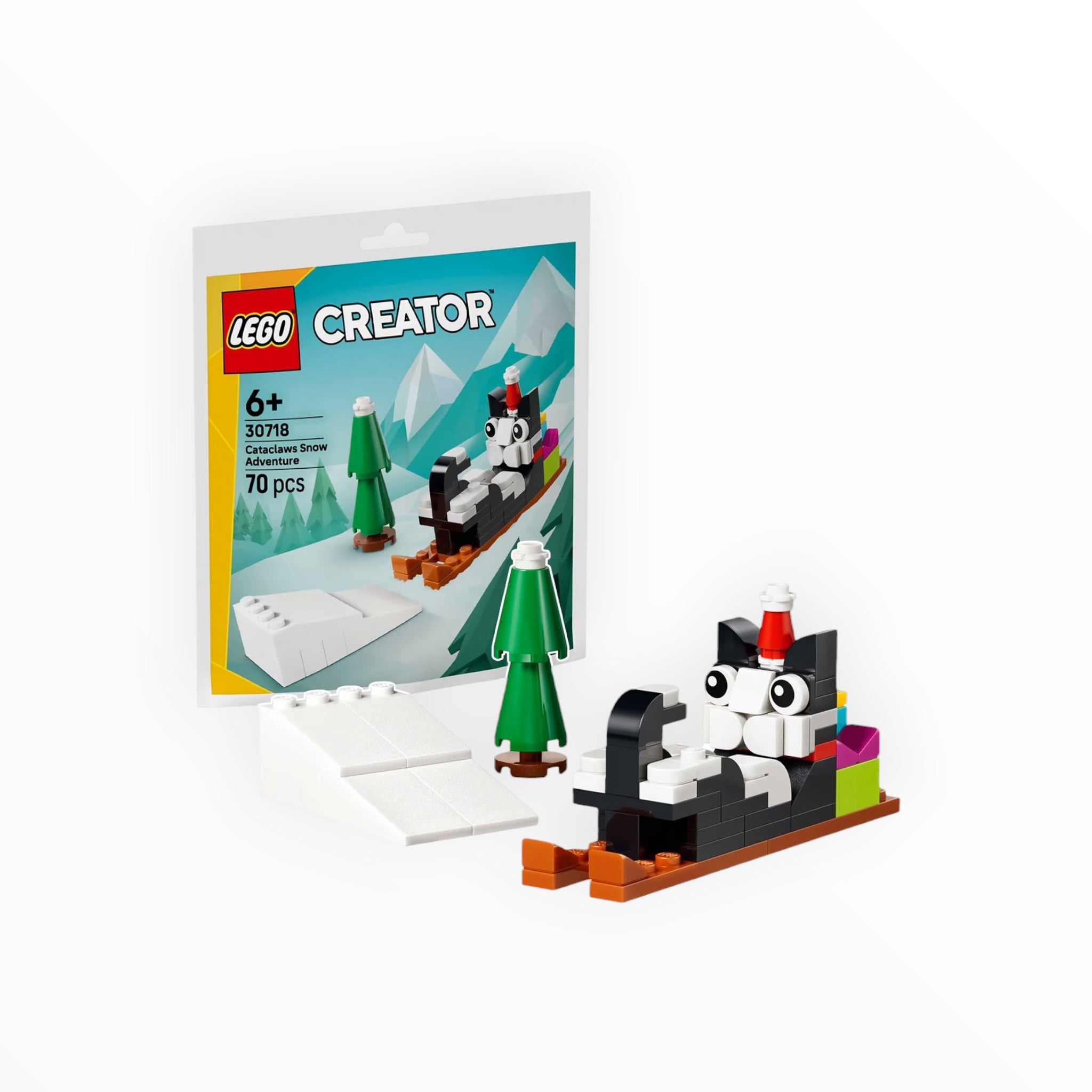 Paper Bag 30718 Creator Cataclaws Snow Adventure