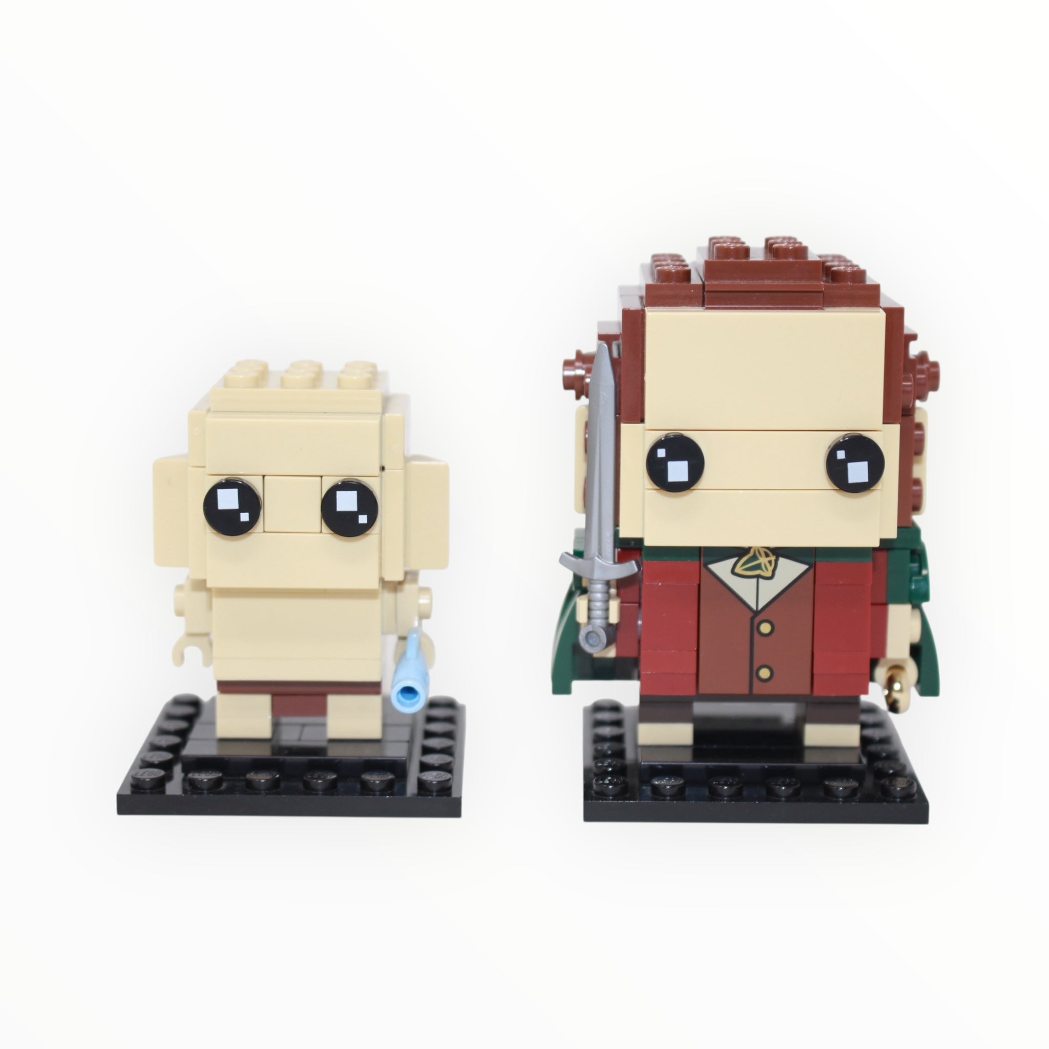 Used Set 40630 BrickHeadz The Lord of the Rings Frodo & Gollum