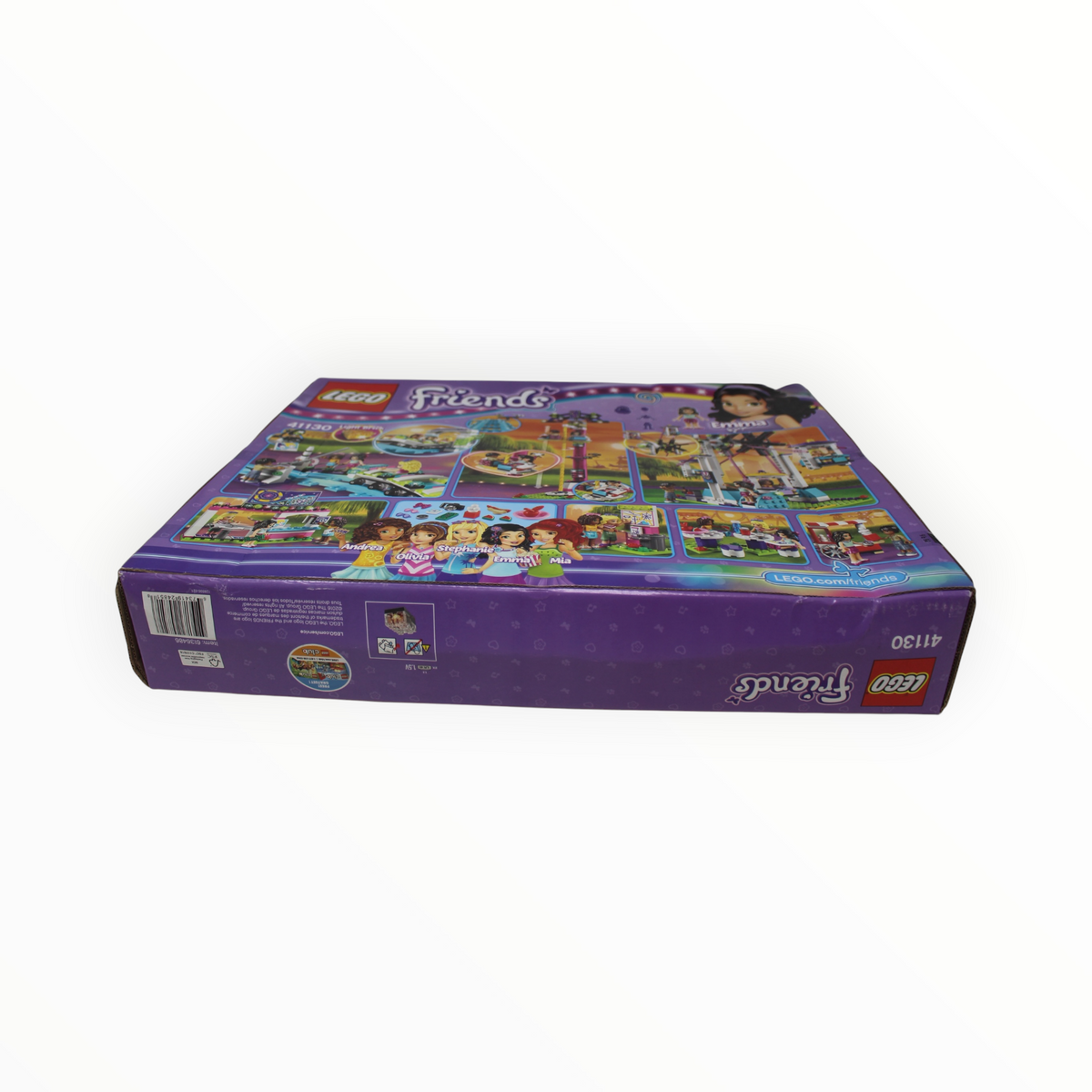 Retired Set 41130 Friends Amusement Park Roller Coaster (damaged box)