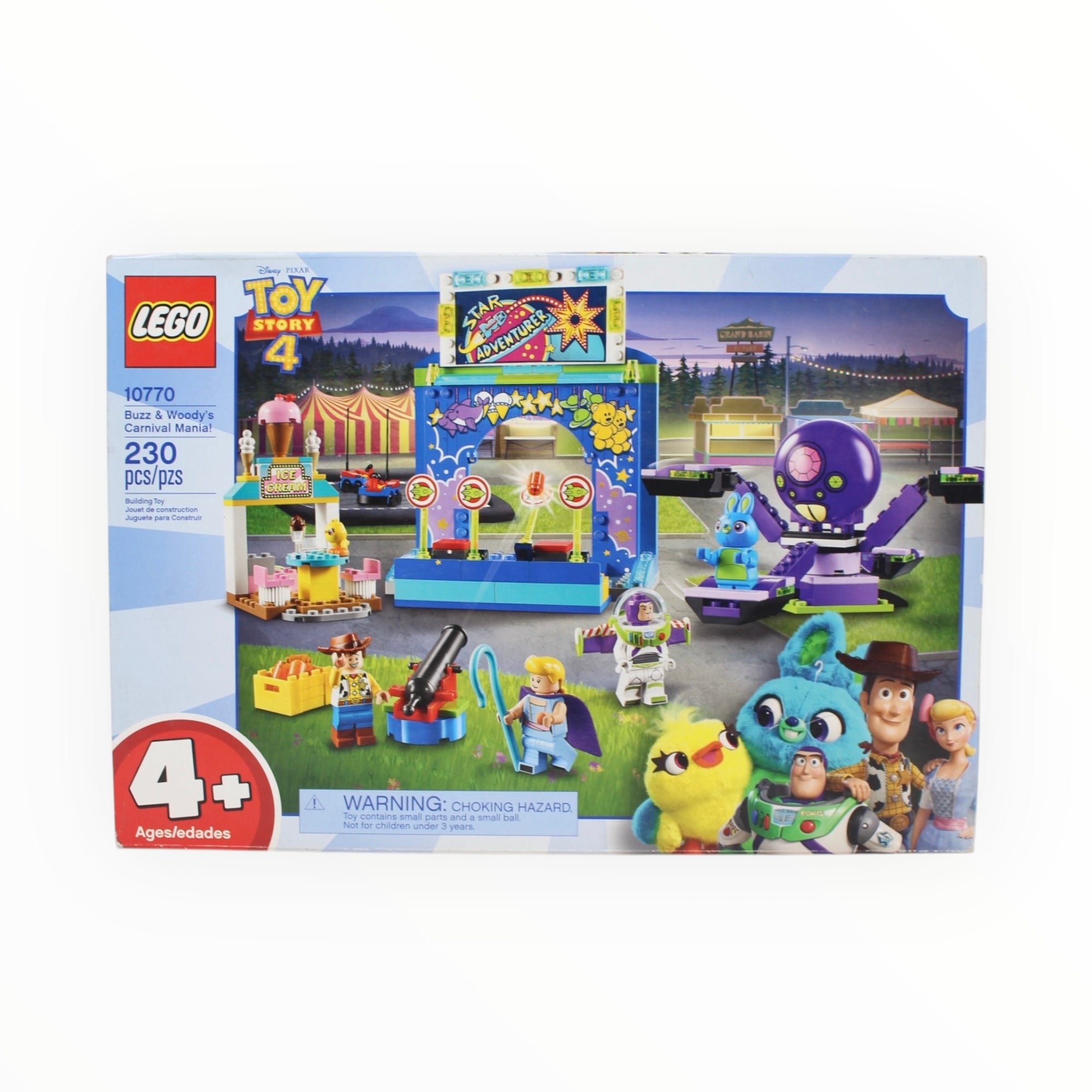 Retired Set 10770 Toy Story 4 Buzz & Woody’s Carnival Mania! (damaged box)