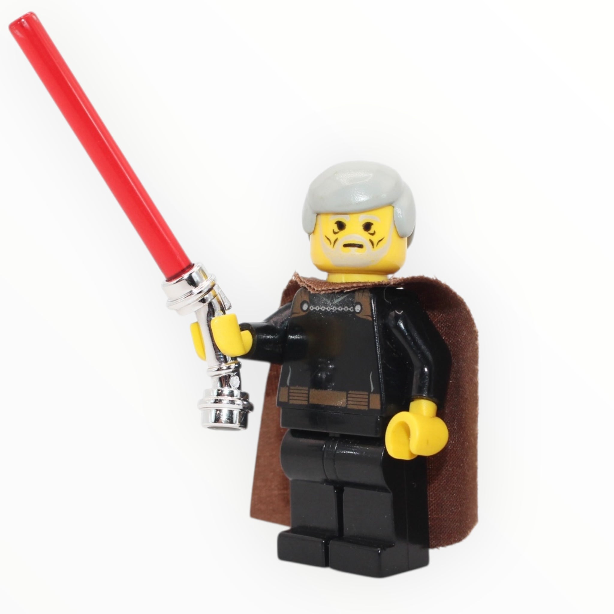 Count Dooku (yellow skin, chrome hilt, 2002)