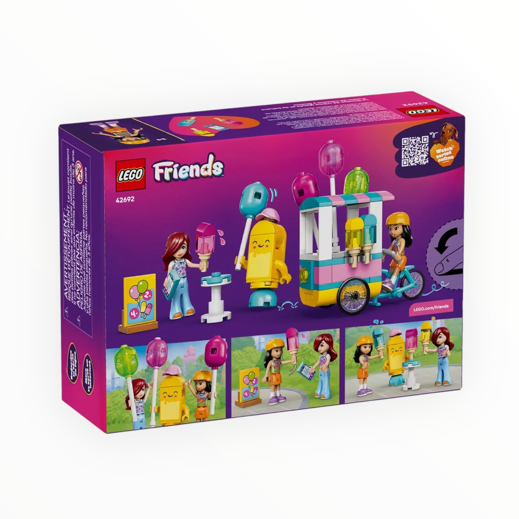 42692 Friends Ice Cream & Balloon Stand