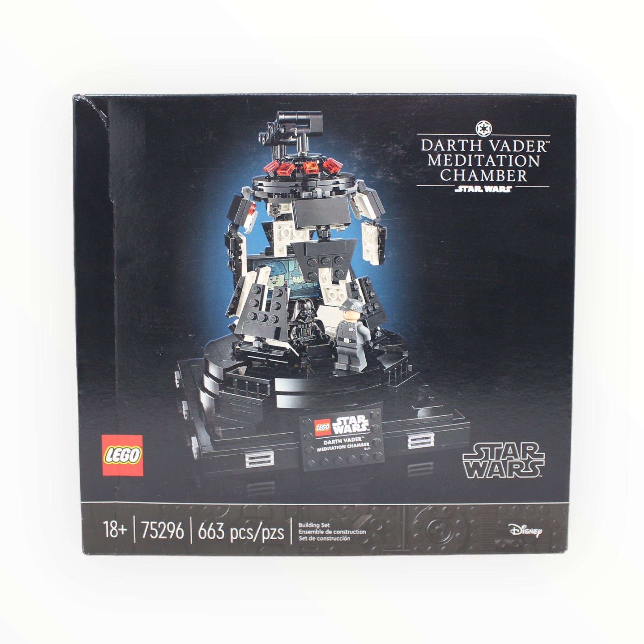 Retired Set 75296 Star Wars Darth Vader Meditation Chamber (damaged box)