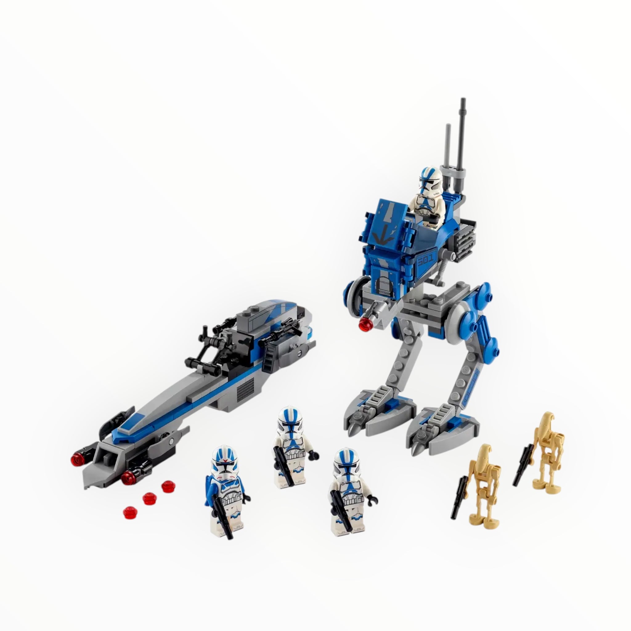 Retired Set 75280 Star Wars 501st Legion Clone Troopers