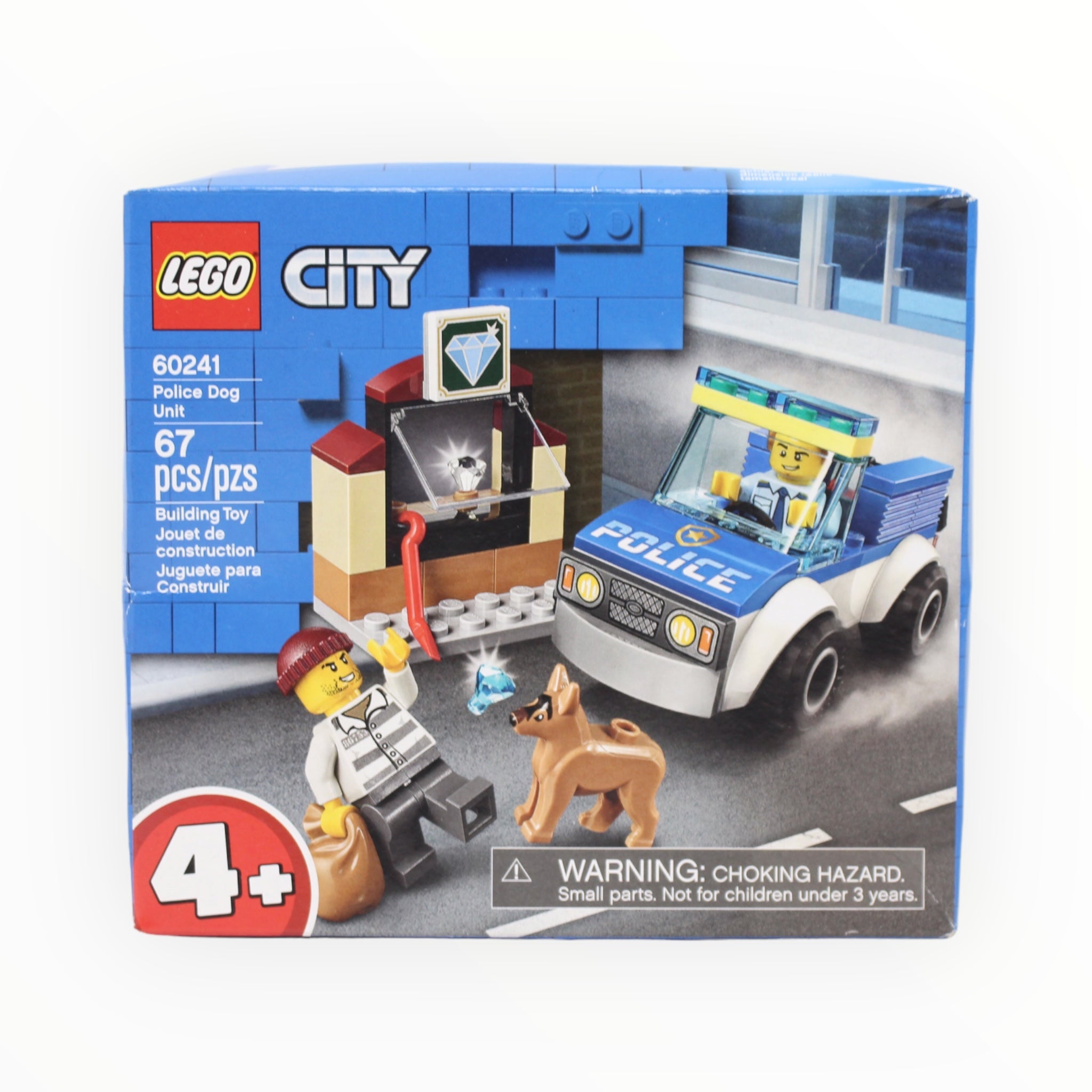 Retired Set 60241 City Police Dog Unit (damaged box)