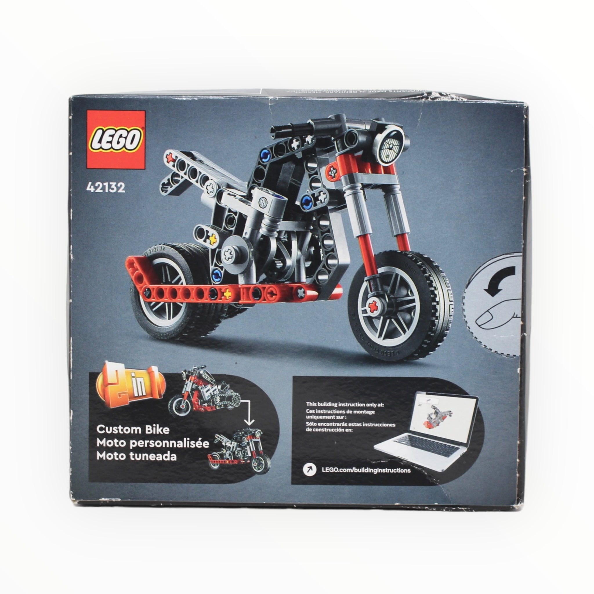 Retired Set 42132 Technic Motorcycle