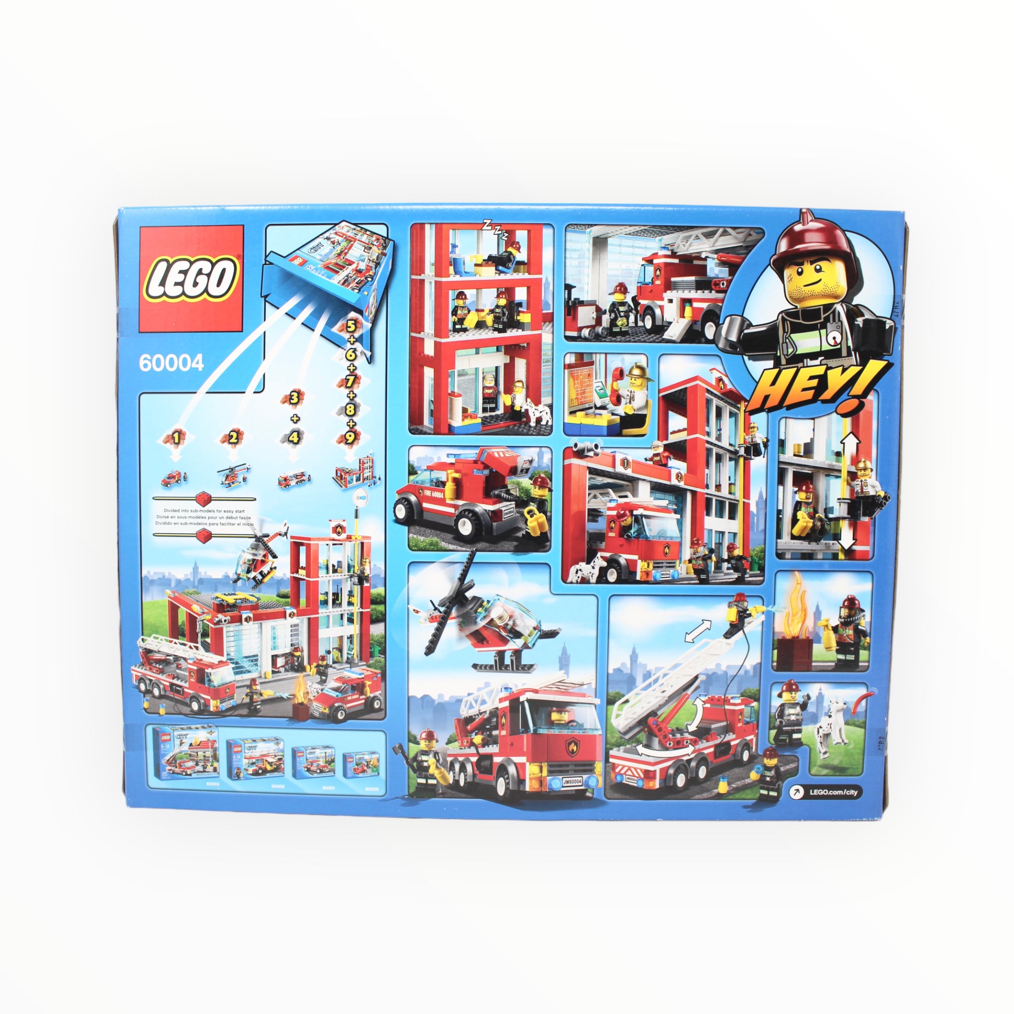 Retired Set 60004 City Fire Station