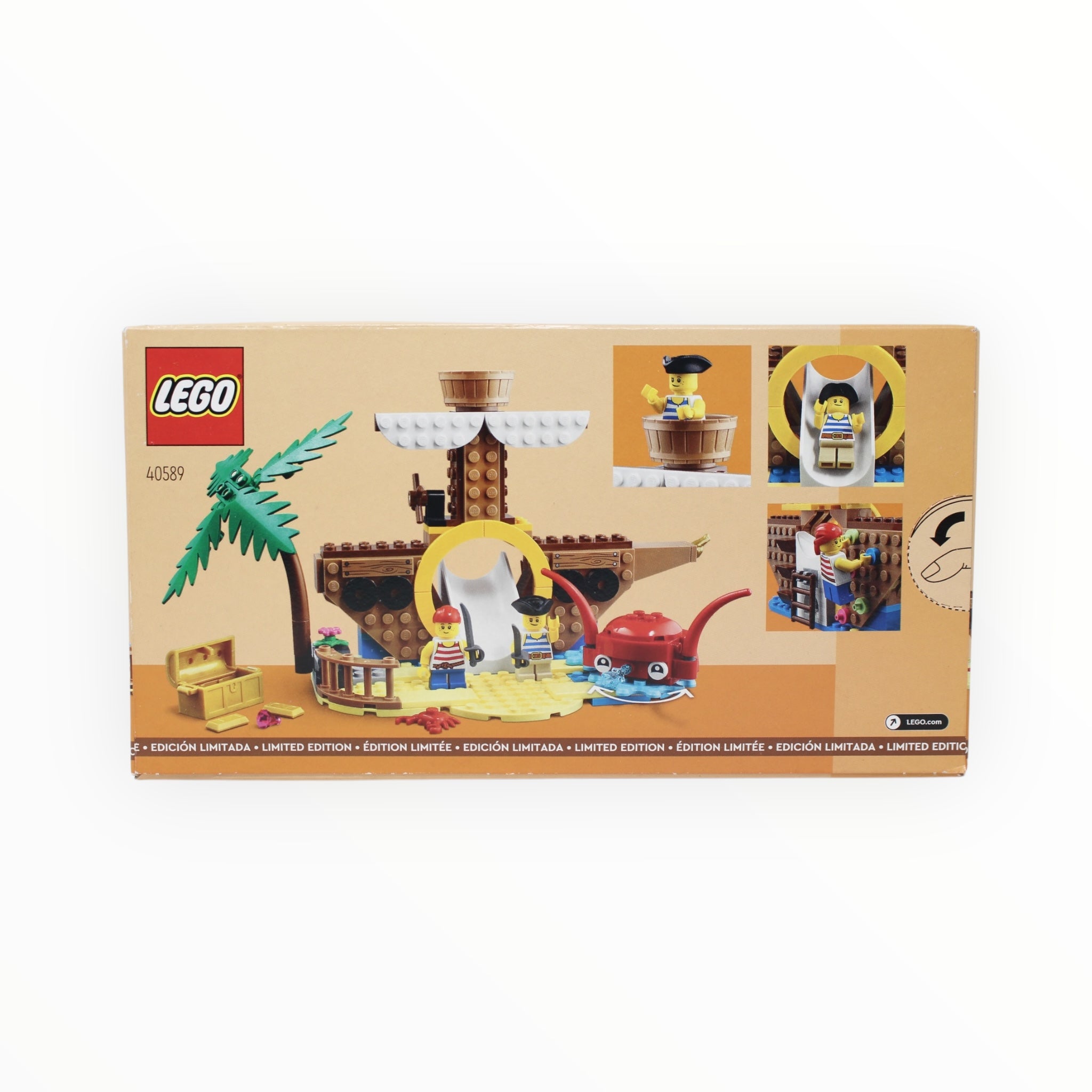 Retired Set 40589 LEGO Pirate Ship Playground (damaged box)