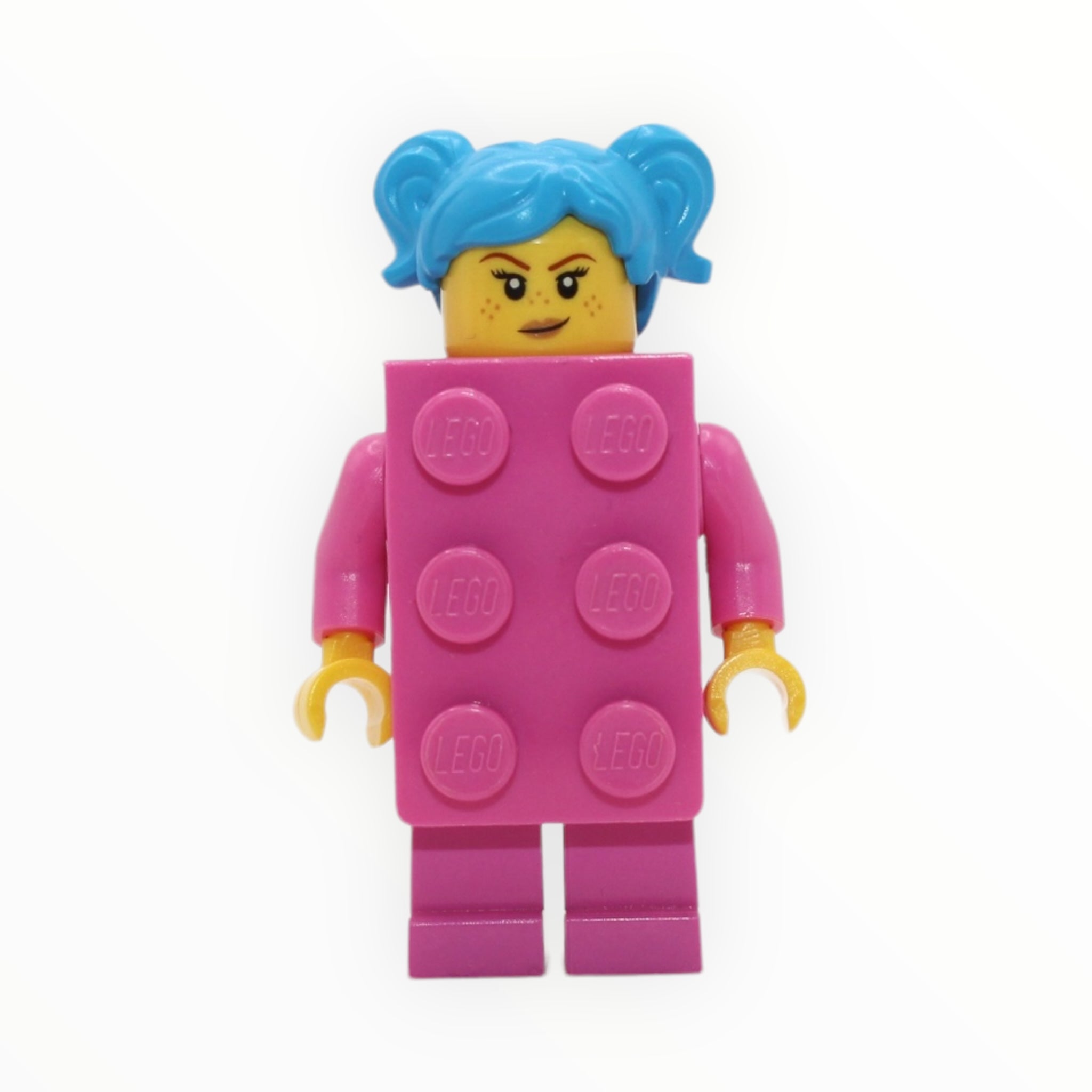 Dark Pink Brick Costume Girl (2024)