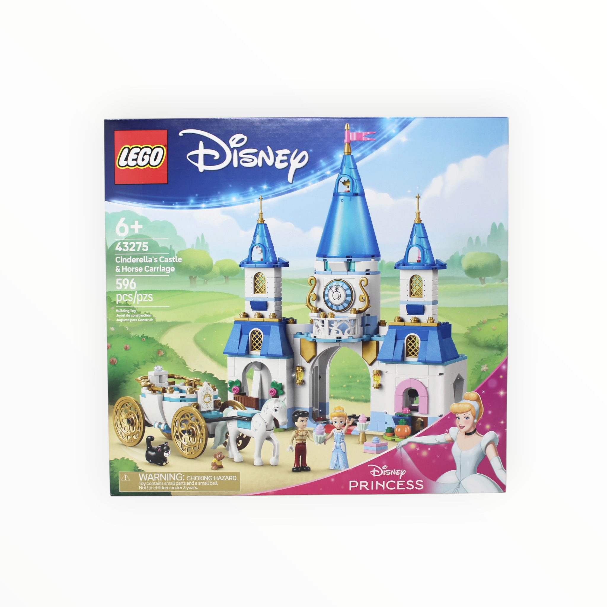 Retired Set 43275 Disney Cinderella’s Castle & Horse Carriage