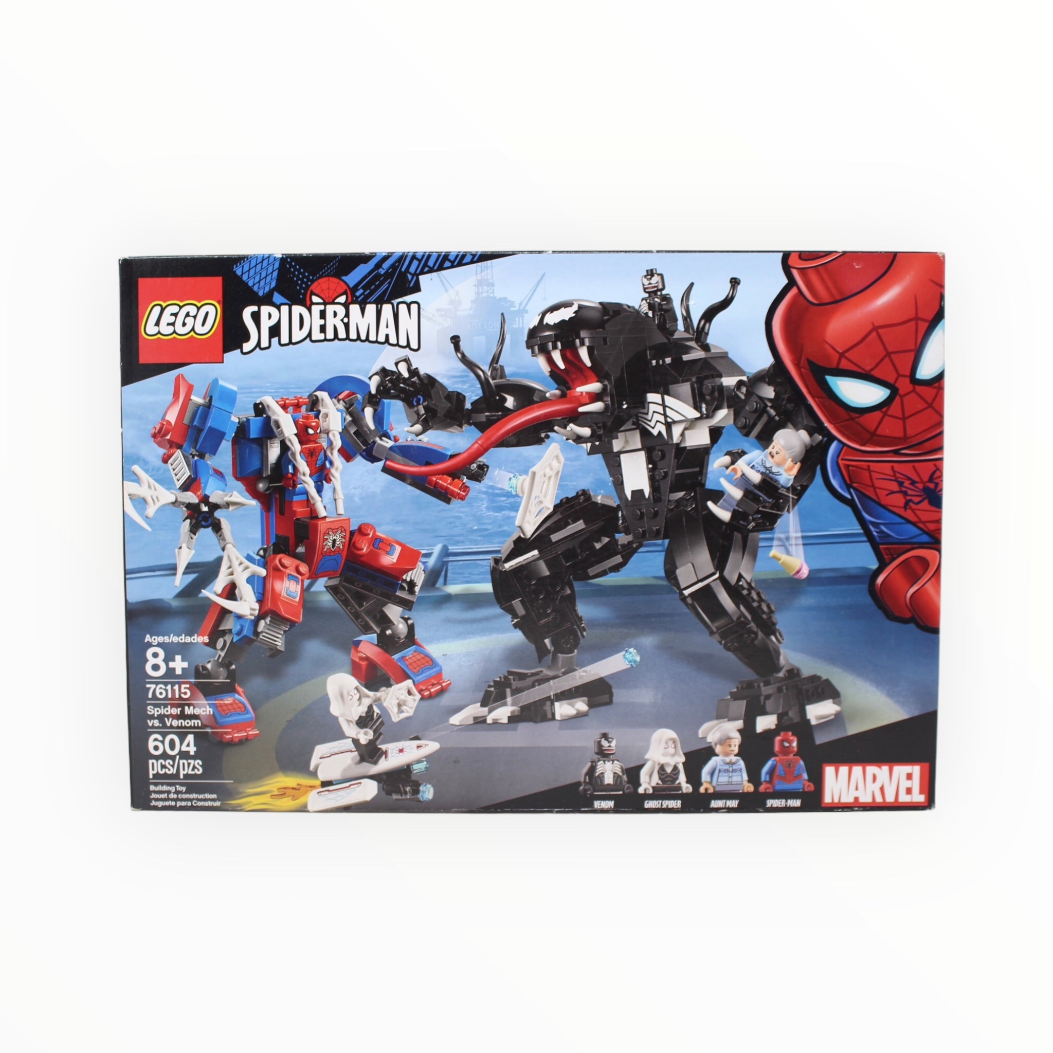 Retired Set 76115 Spider-Man Spider Mech vs. Venom