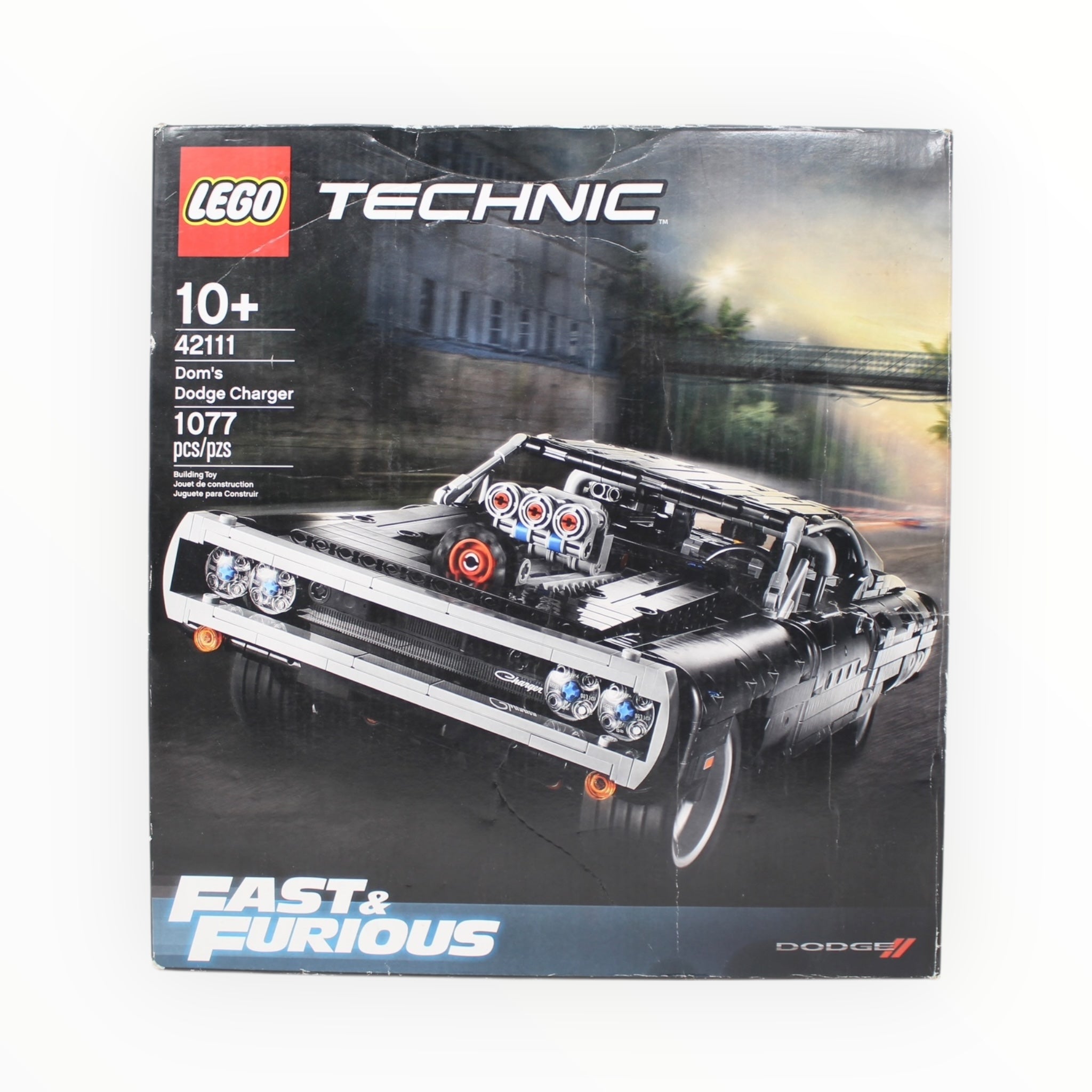 Certified Used Set 42111 Technic Dom’s Dodge Charger (damaged box, bags 2-4 sealed)