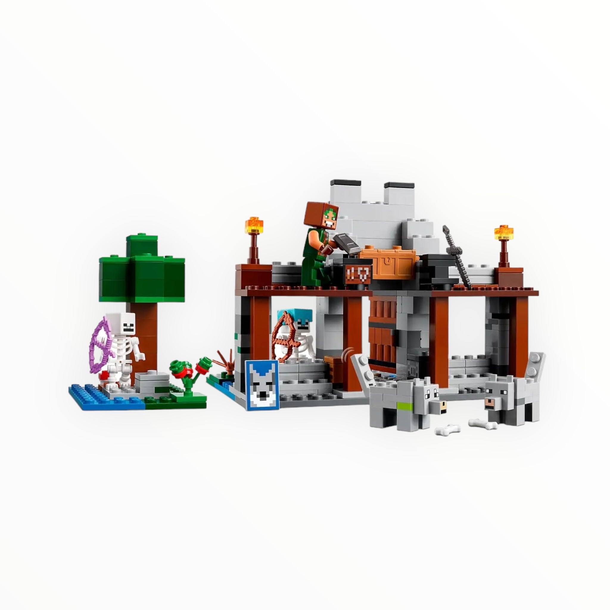 21261 Minecraft The Wolf Stronghold