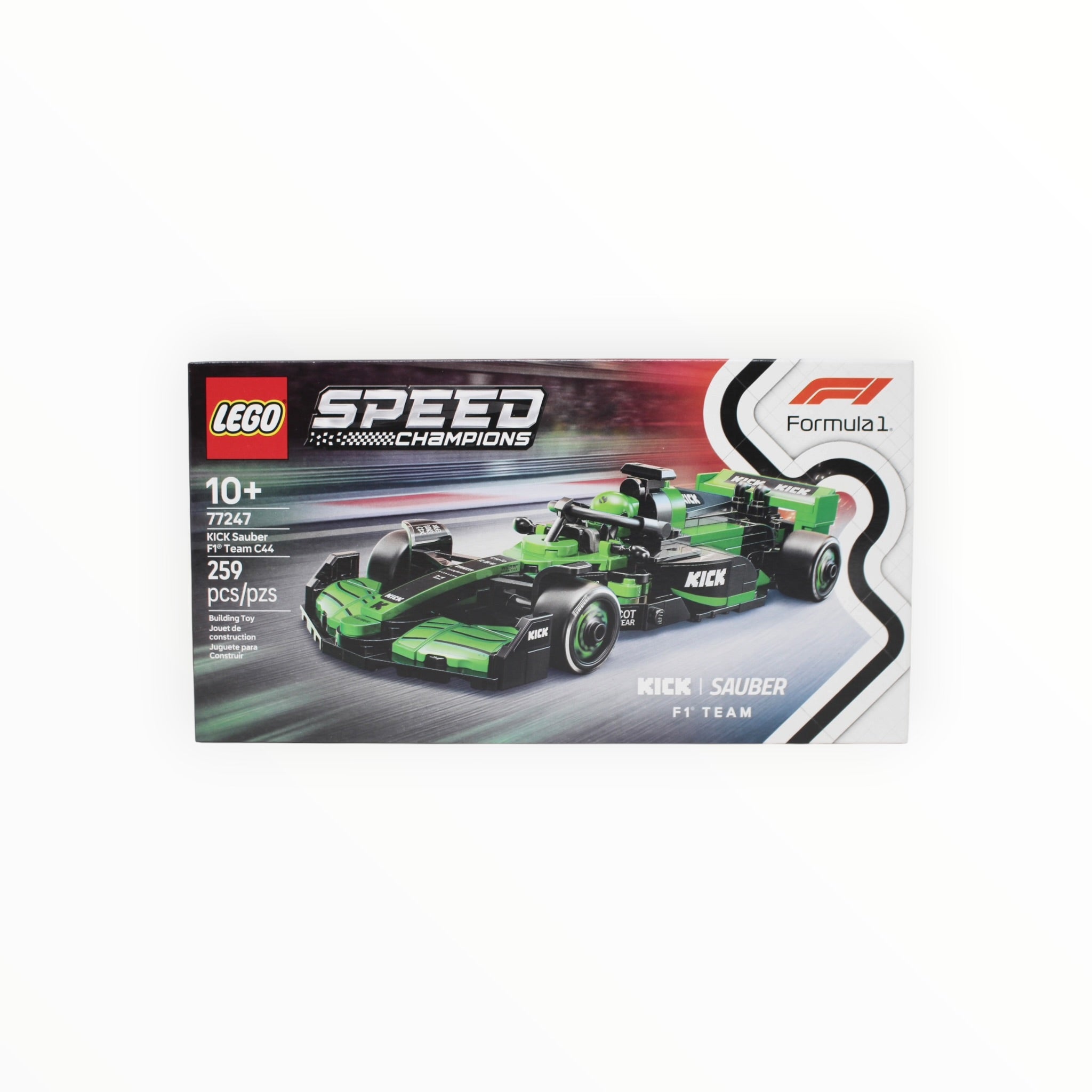 Retired Set 77247 Speed Champions KICK Sauber F1 Team C44 Race Car