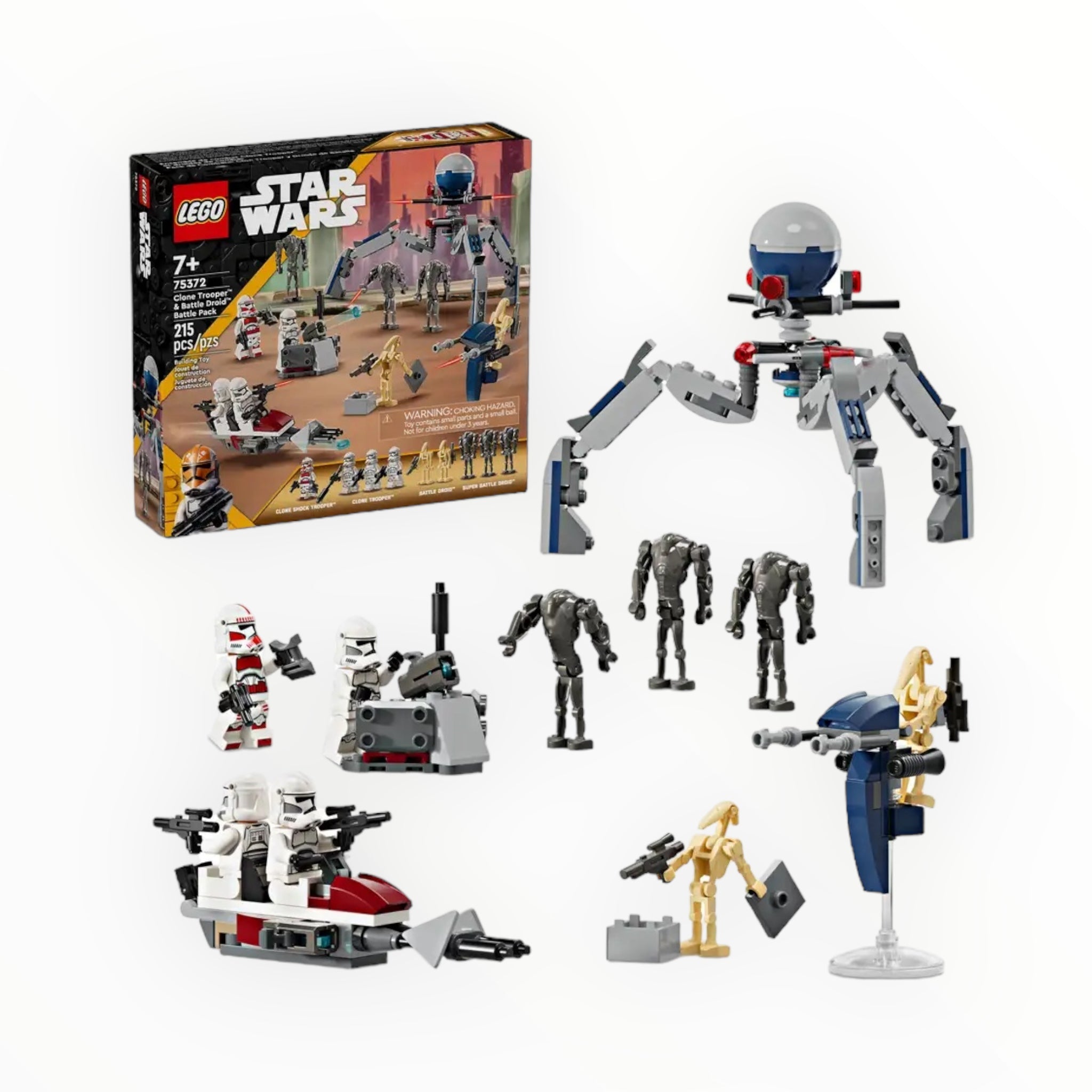 75372 Star Wars Clone Troopers & Battle Droid Battle Pack