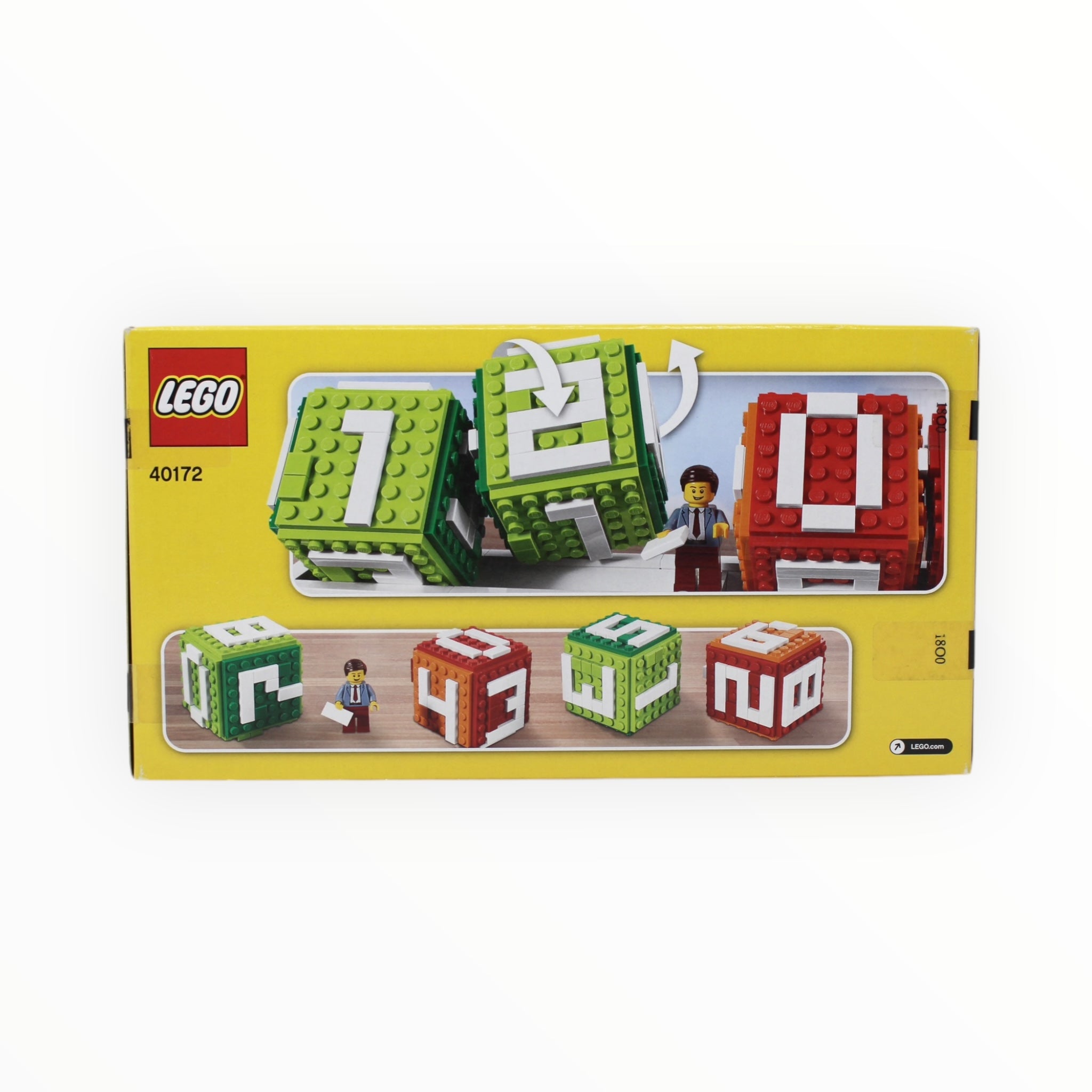 Retired Set 40172 LEGO Brick Calendar