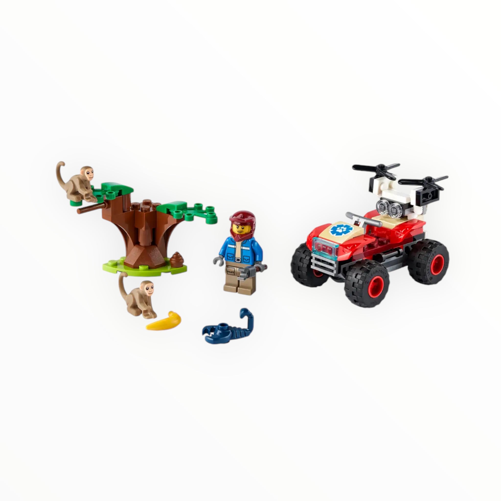 Retired Set 60300 City Wildlife Rescue ATV