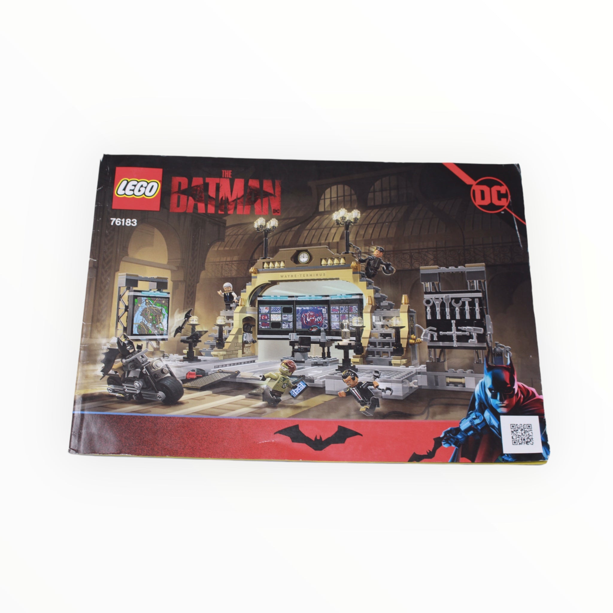 Used Set 76183 The Batman Batcave: The Riddler Face-off