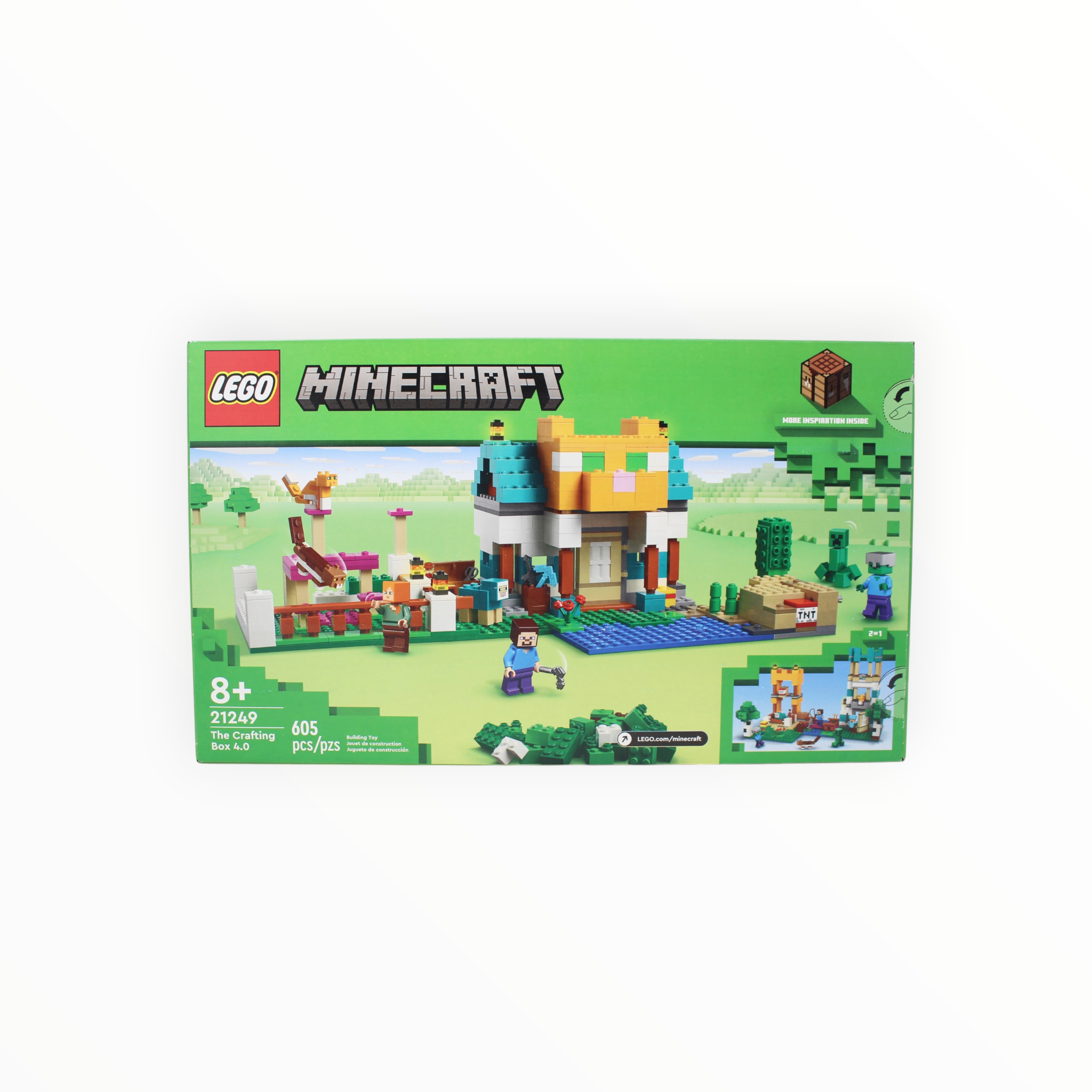 Retired Set 21249 Minecraft The Crafting Box 4.0