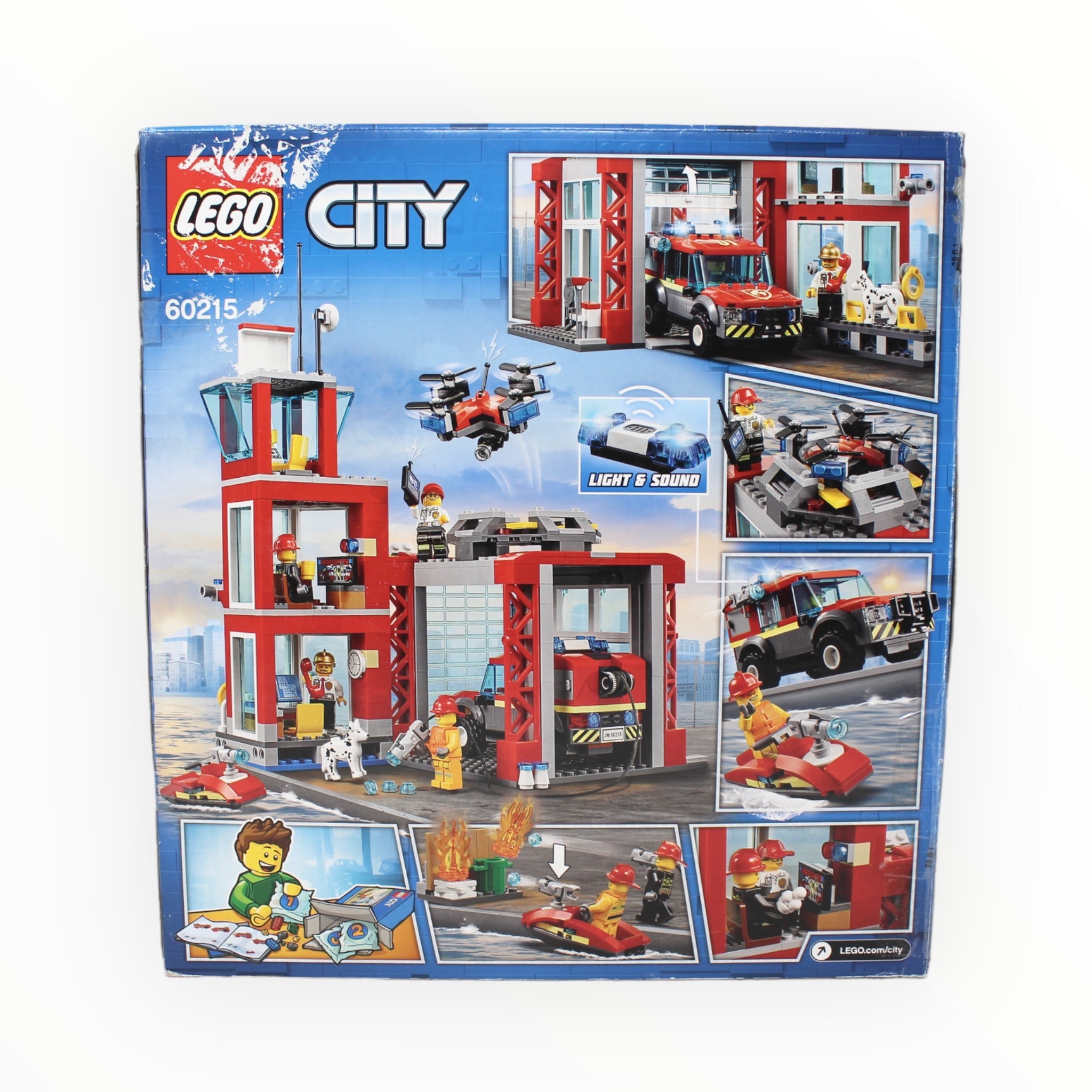 Certified Used Set 60215 City Fire Station (open box, sealed bags)
